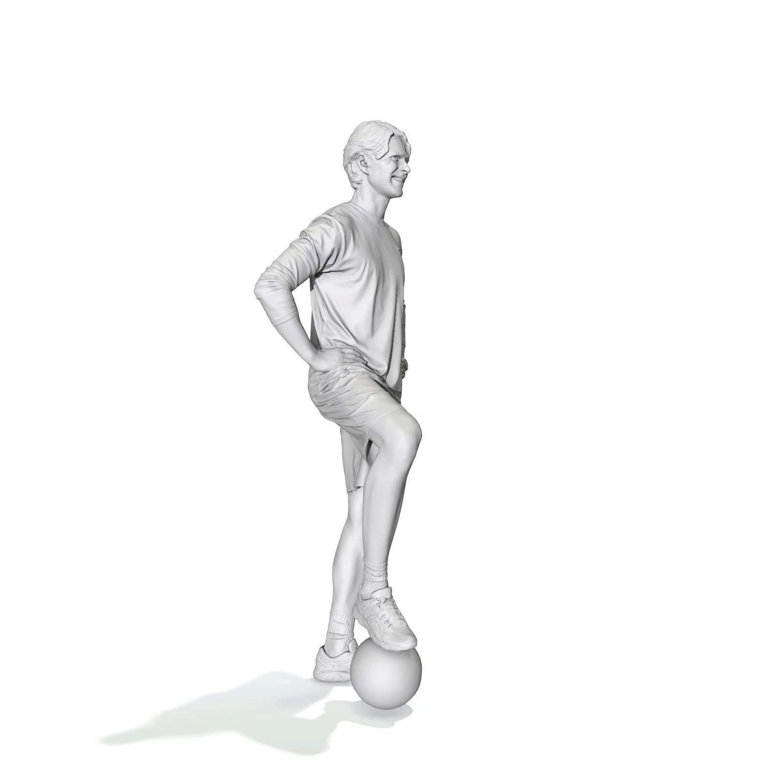 Football Player with Red T-Shirt SMan0312-HD2-O04P01-S 3D model_17