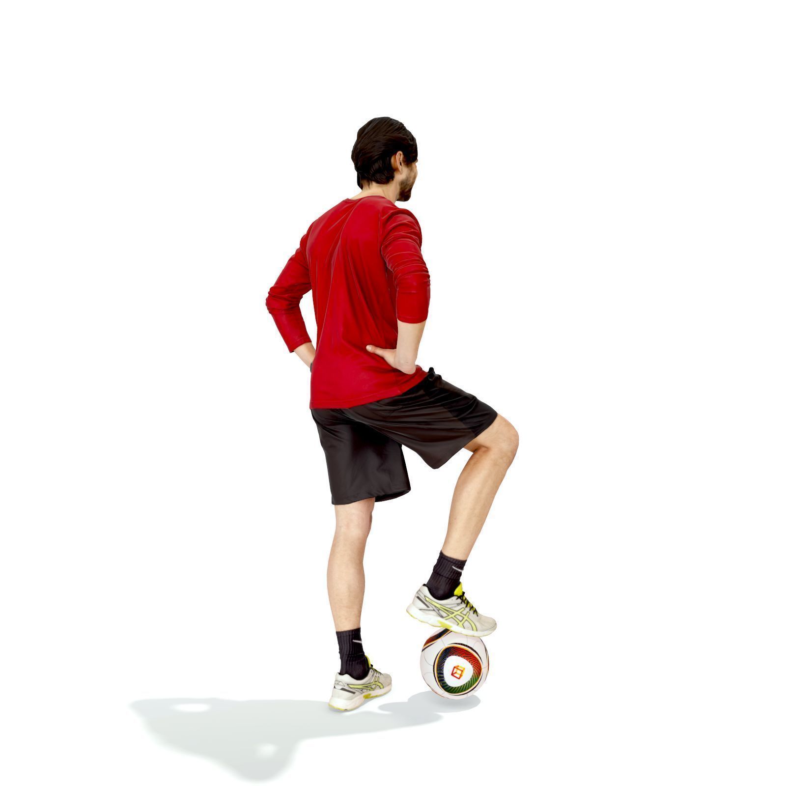 Football Player with Red T-Shirt SMan0312-HD2-O04P01-S 3D model_63