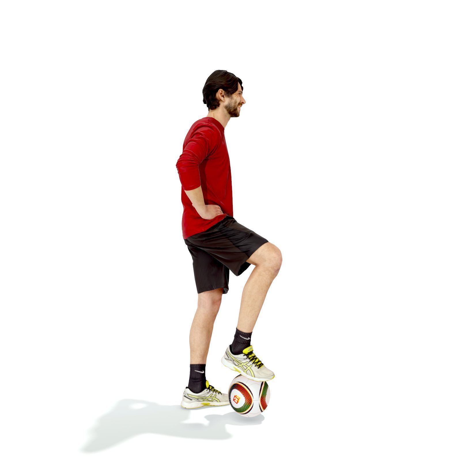 Football Player with Red T-Shirt SMan0312-HD2-O04P01-S 3D model_41