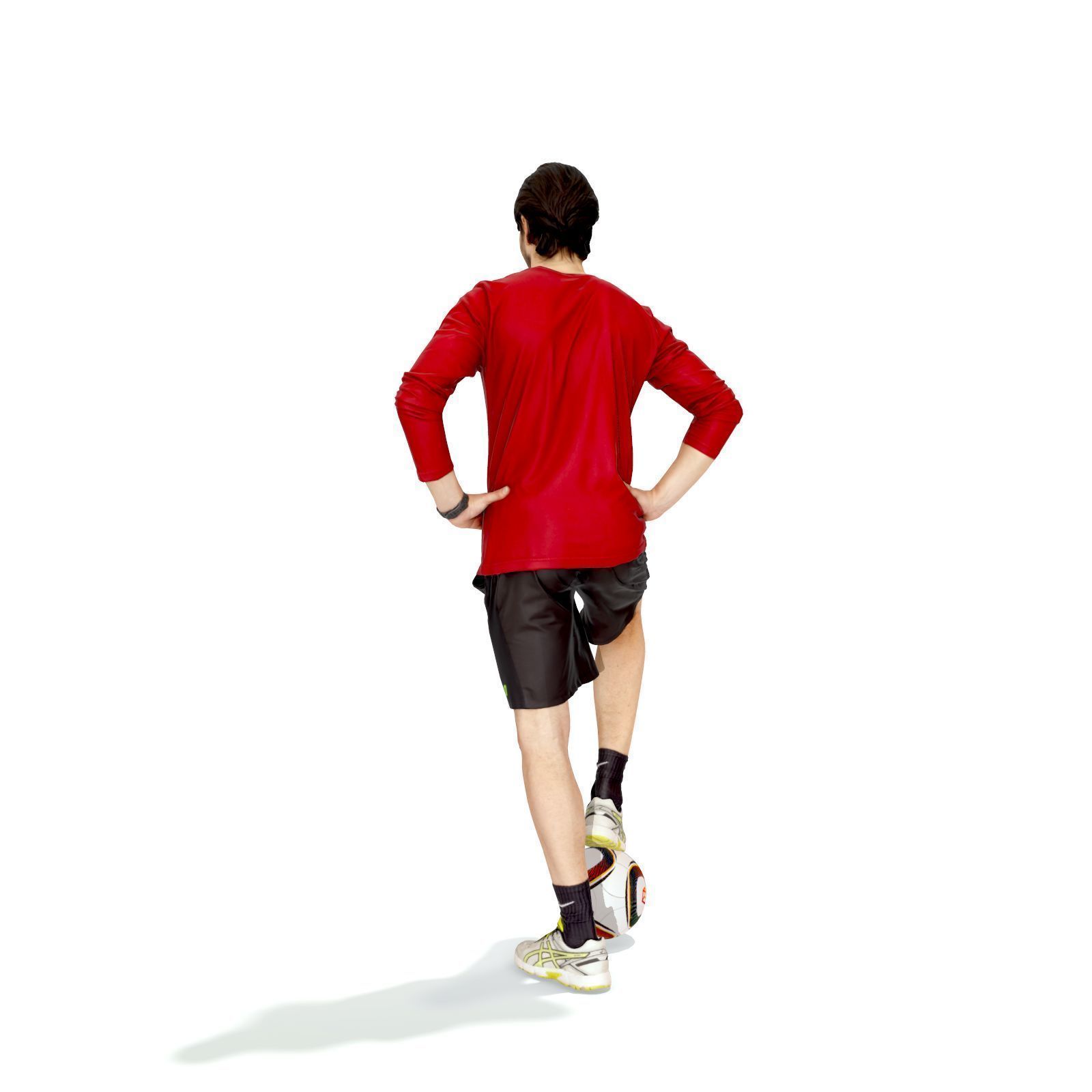 Football Player with Red T-Shirt SMan0312-HD2-O04P01-S 3D model_66