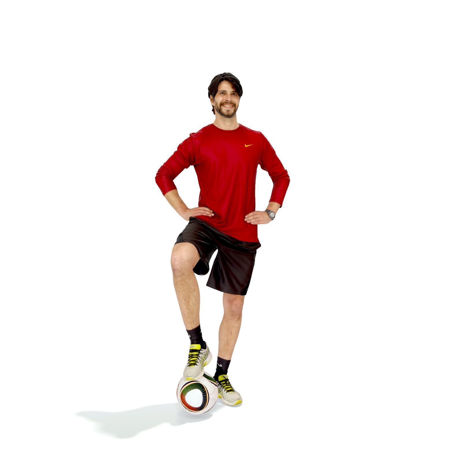 Football Player with Red T-Shirt SMan0312-HD2-O04P01-S 3D model_40