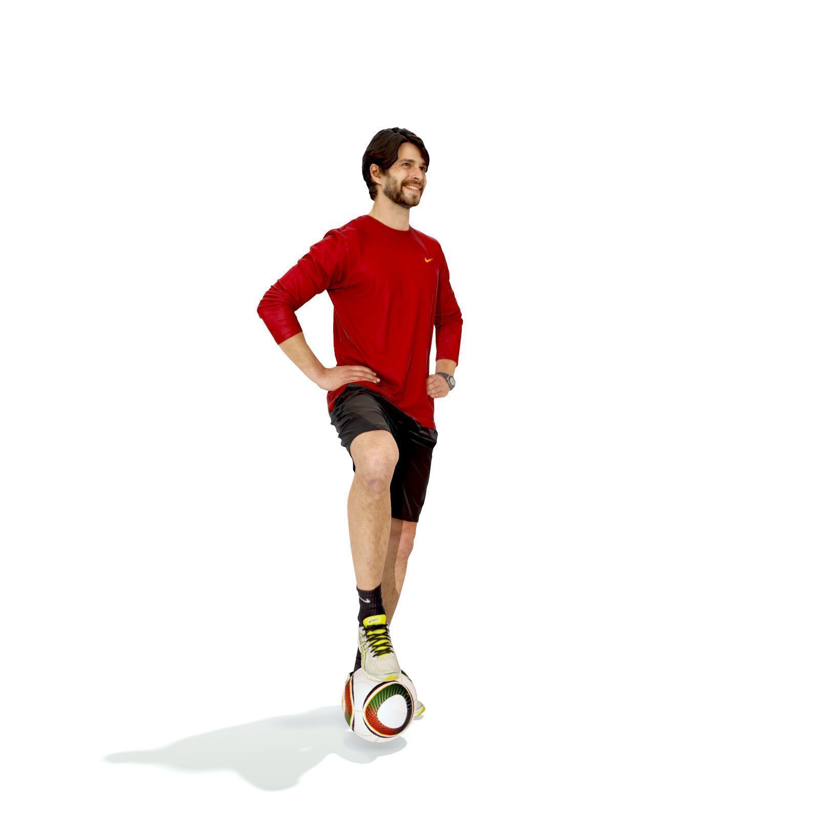 Football Player with Red T-Shirt SMan0312-HD2-O04P01-S 3D model_32