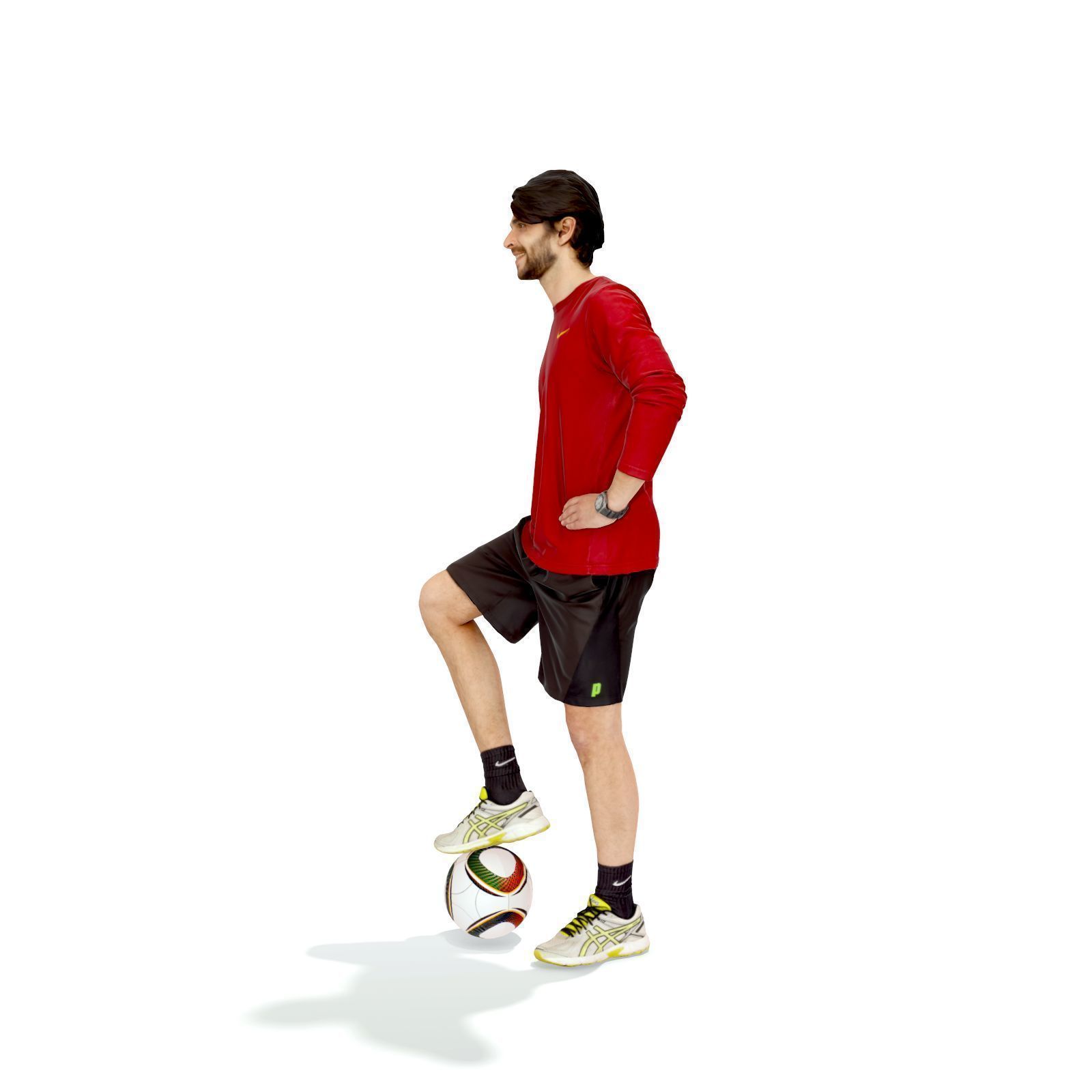 Football Player with Red T-Shirt SMan0312-HD2-O04P01-S 3D model_50