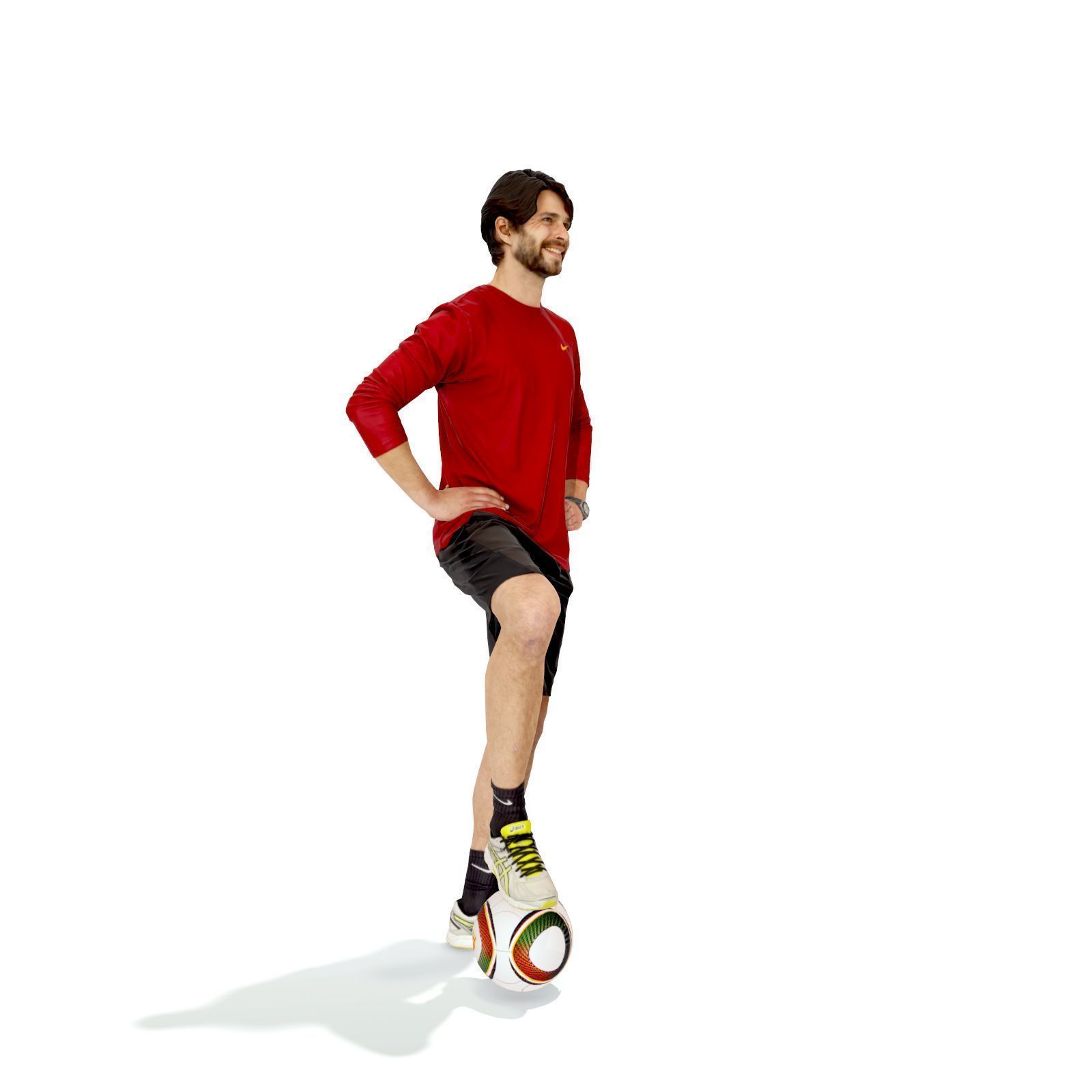 Football Player with Red T-Shirt SMan0312-HD2-O04P01-S 3D model_38
