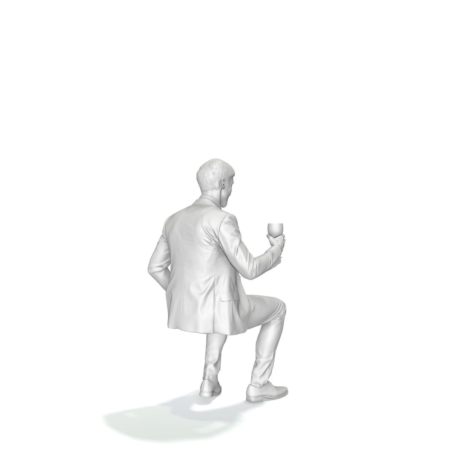 Sitting Elegant Man Cheering with Glass EMan0313-HD2-O03P01-S 3D model_46
