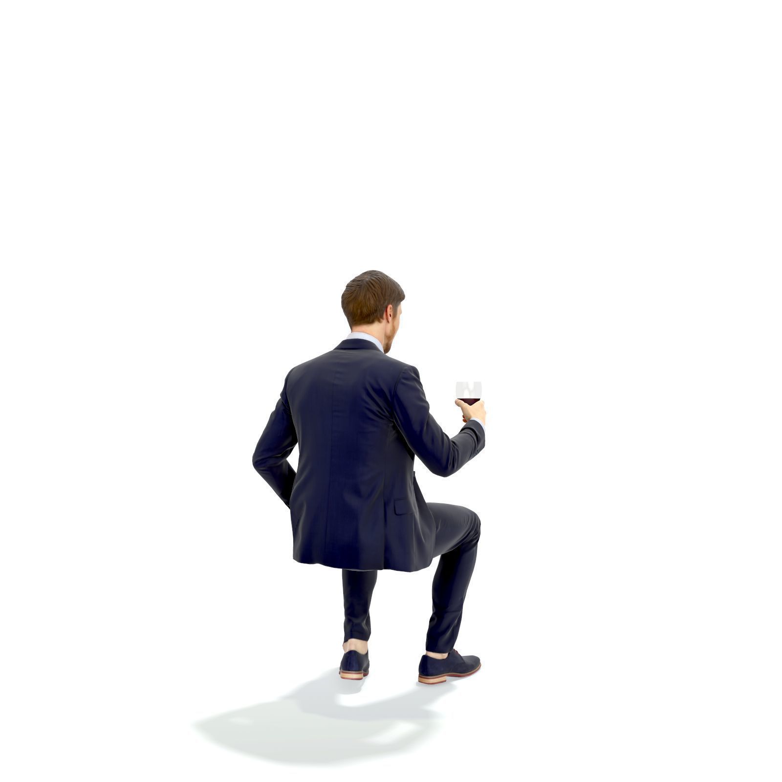 Sitting Elegant Man Cheering with Glass EMan0313-HD2-O03P01-S 3D model_36