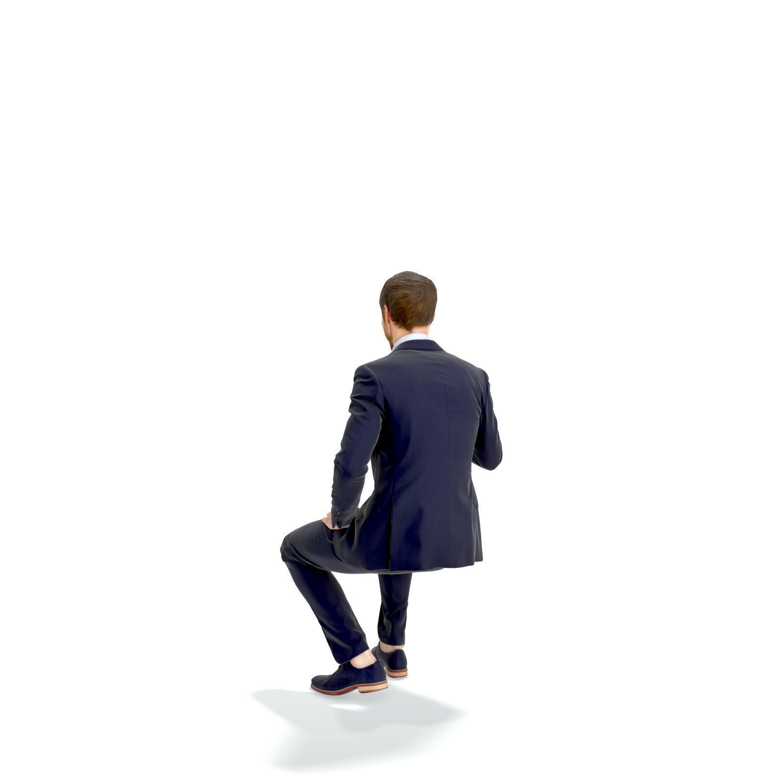 Sitting Elegant Man Cheering with Glass EMan0313-HD2-O03P01-S 3D model_65