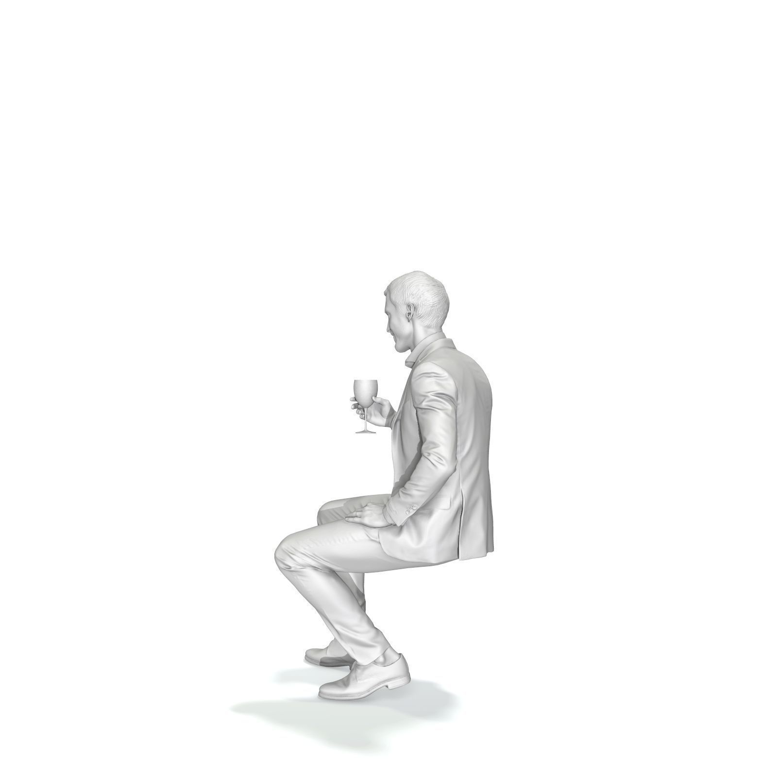 Sitting Elegant Man Cheering with Glass EMan0313-HD2-O03P01-S 3D model_26