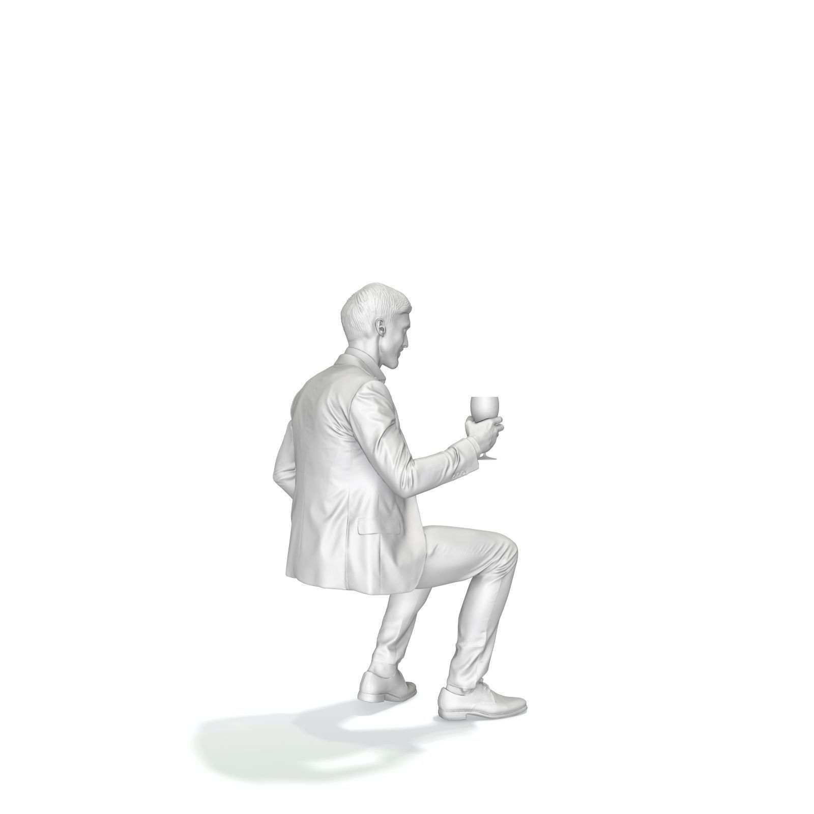 Sitting Elegant Man Cheering with Glass EMan0313-HD2-O03P01-S 3D model_29