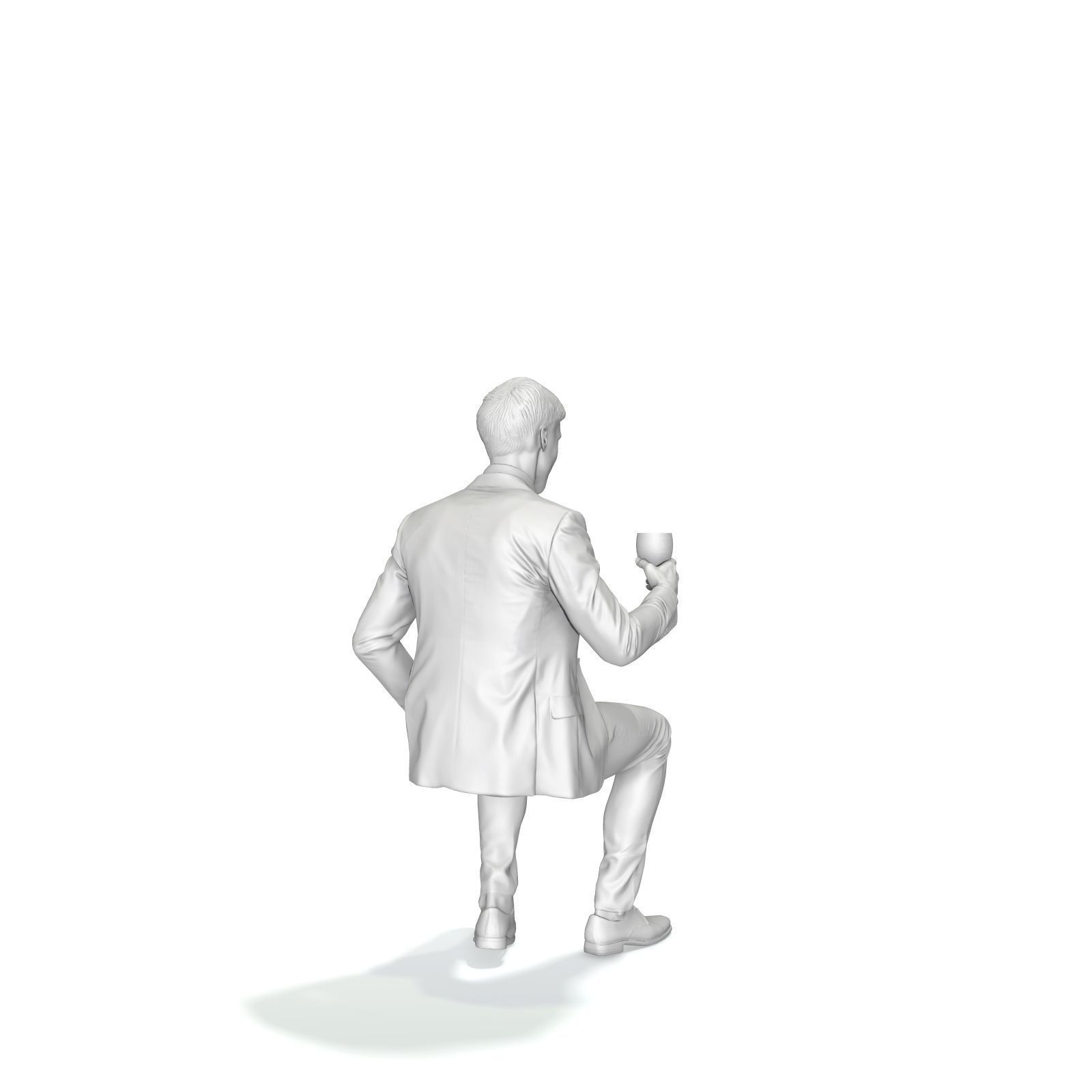 Sitting Elegant Man Cheering with Glass EMan0313-HD2-O03P01-S 3D model_47