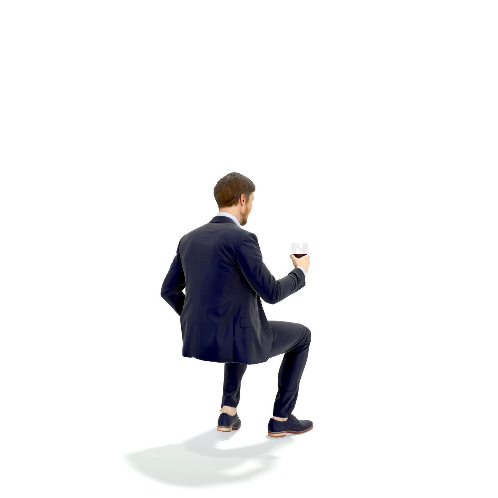 Sitting Elegant Man Cheering with Glass EMan0313-HD2-O03P01-S 3D model_54