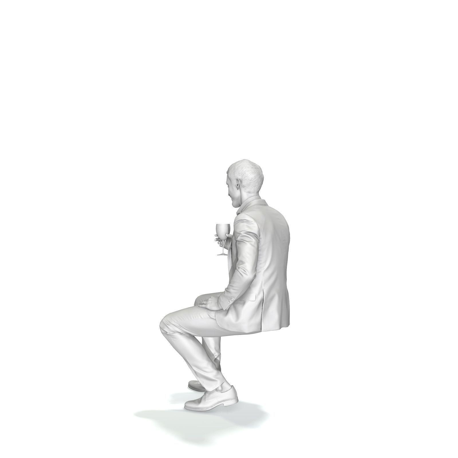 Sitting Elegant Man Cheering with Glass EMan0313-HD2-O03P01-S 3D model_16