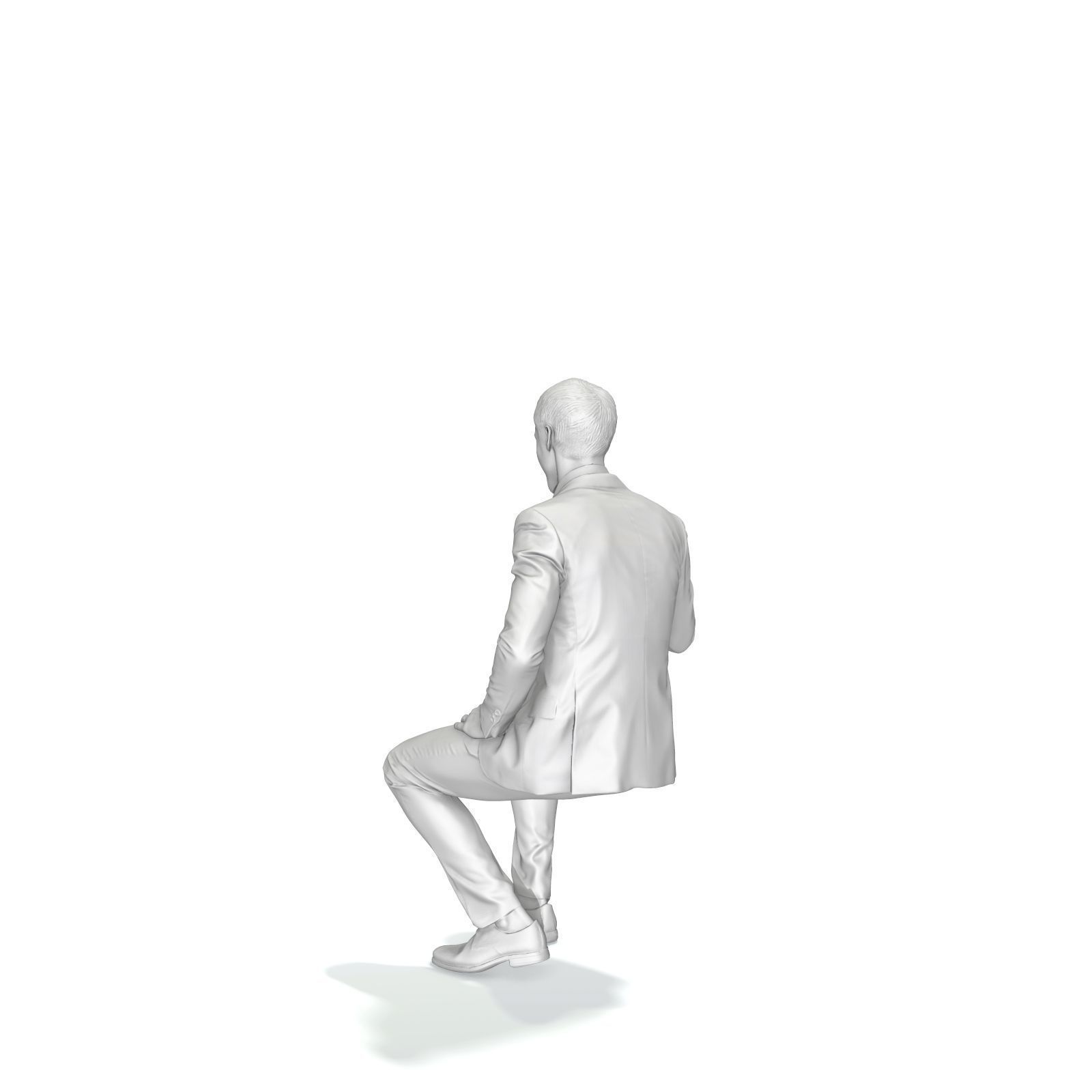 Sitting Elegant Man Cheering with Glass EMan0313-HD2-O03P01-S 3D model_69