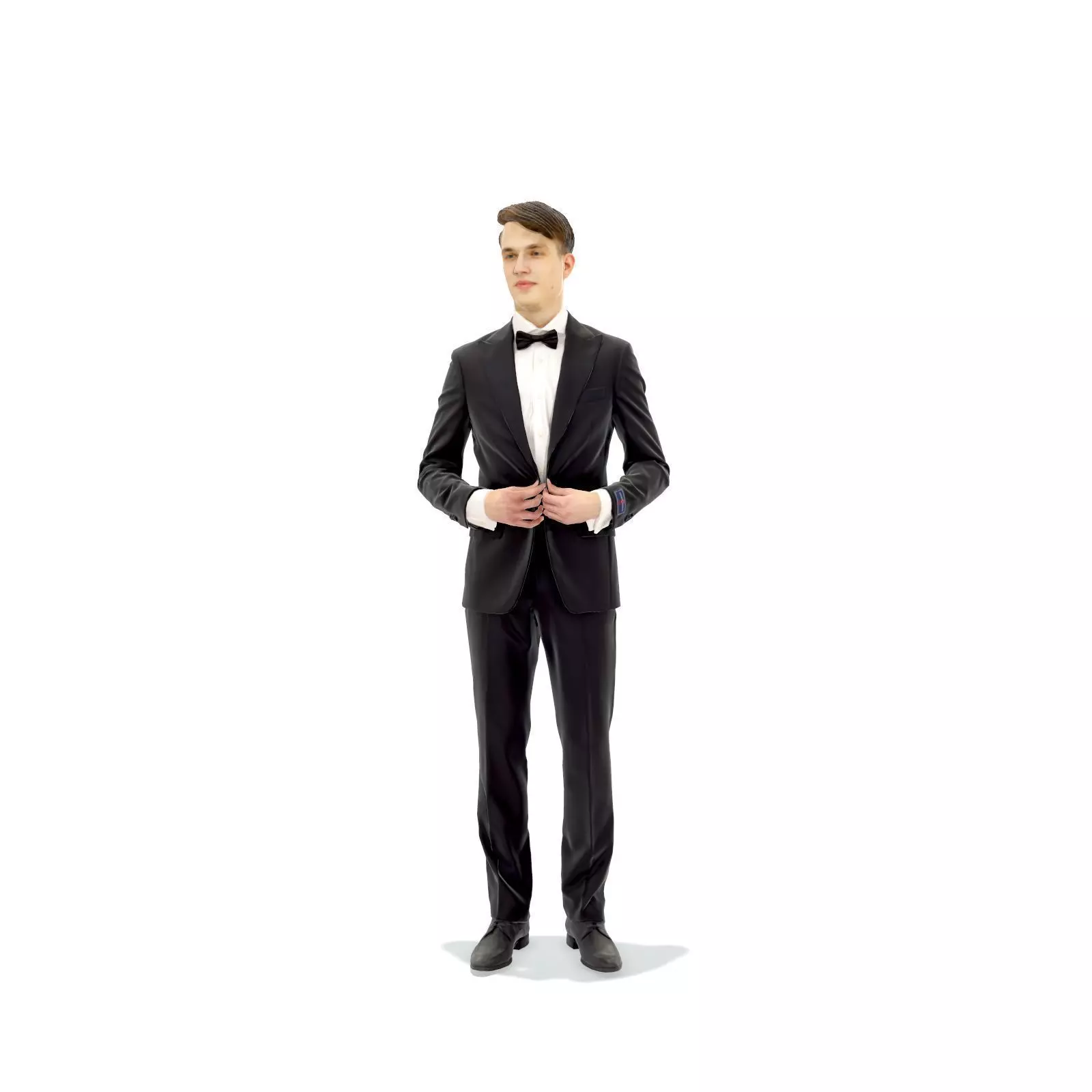 Elegant Man in Tuxedo EMan0312-HD2-O07P01-S 3D model