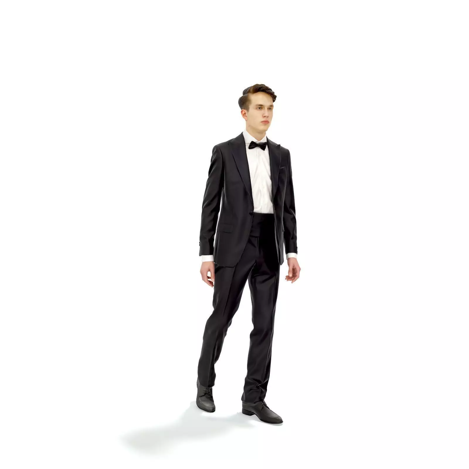 Elegant Man with Tuxedo Walking EMan0312-HD2-O06P01-S 3D model