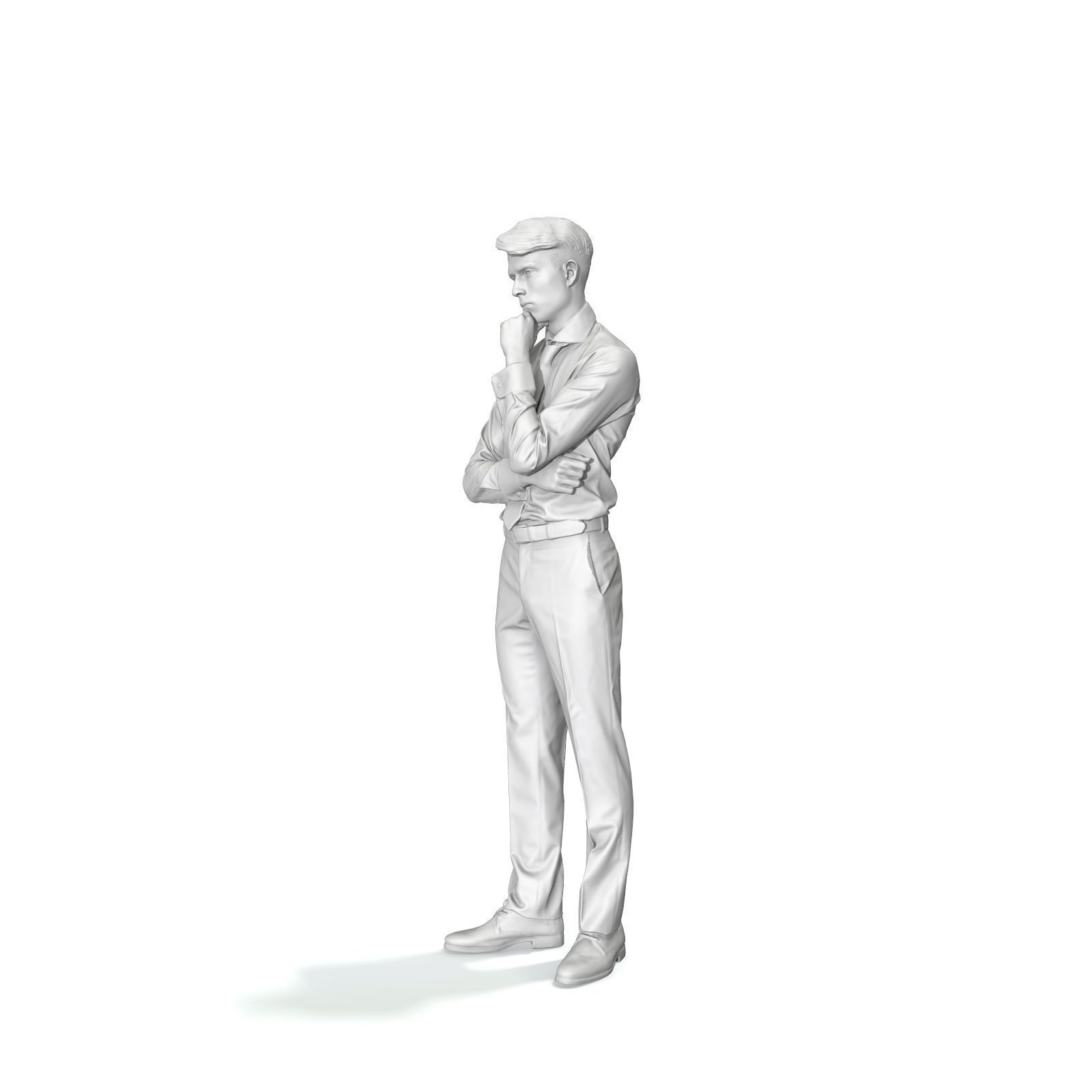 Business Man Standing Thinking EMan0312-HD2-O04P01-S 3D model_66