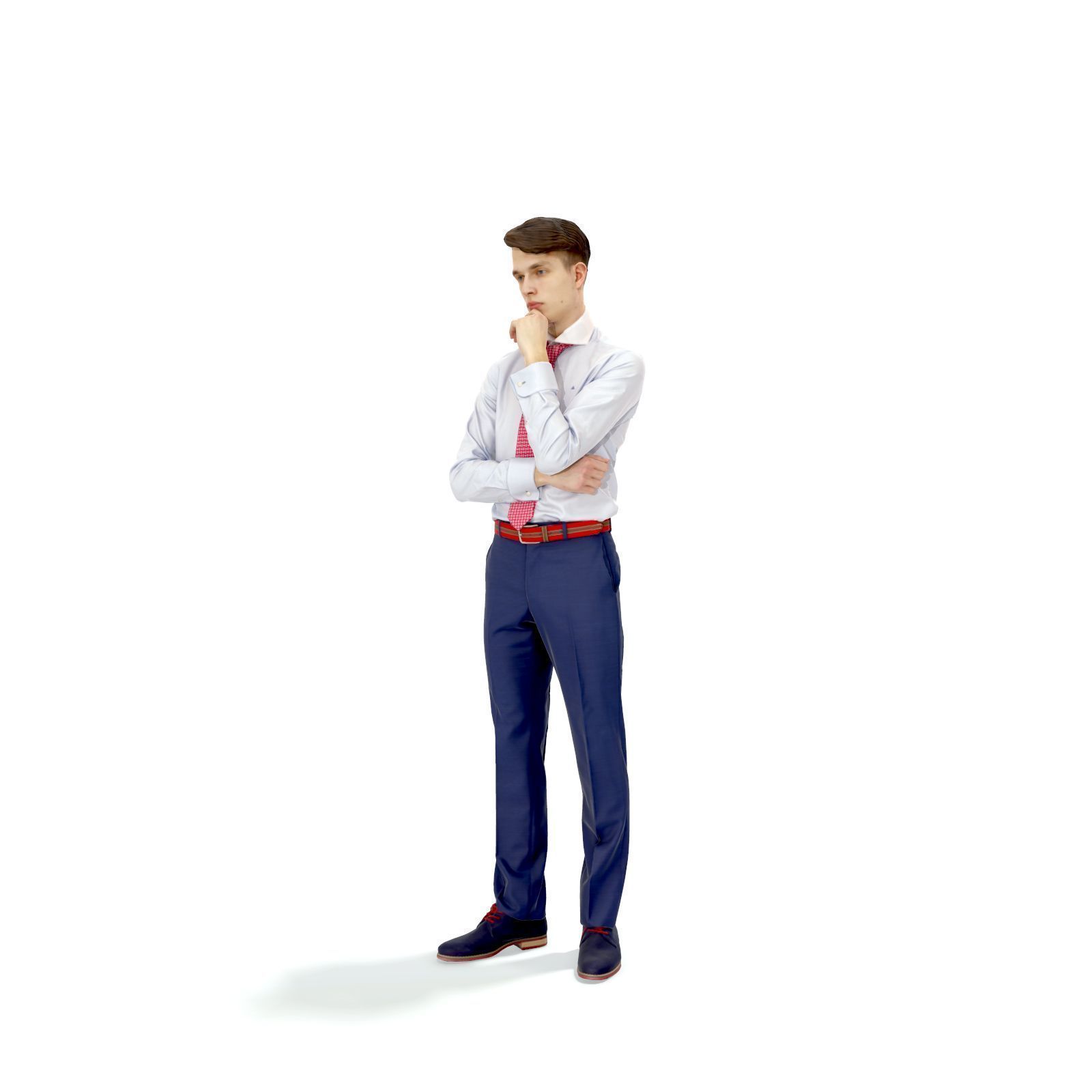 Business Man Standing Thinking EMan0312-HD2-O04P01-S 3D model_16