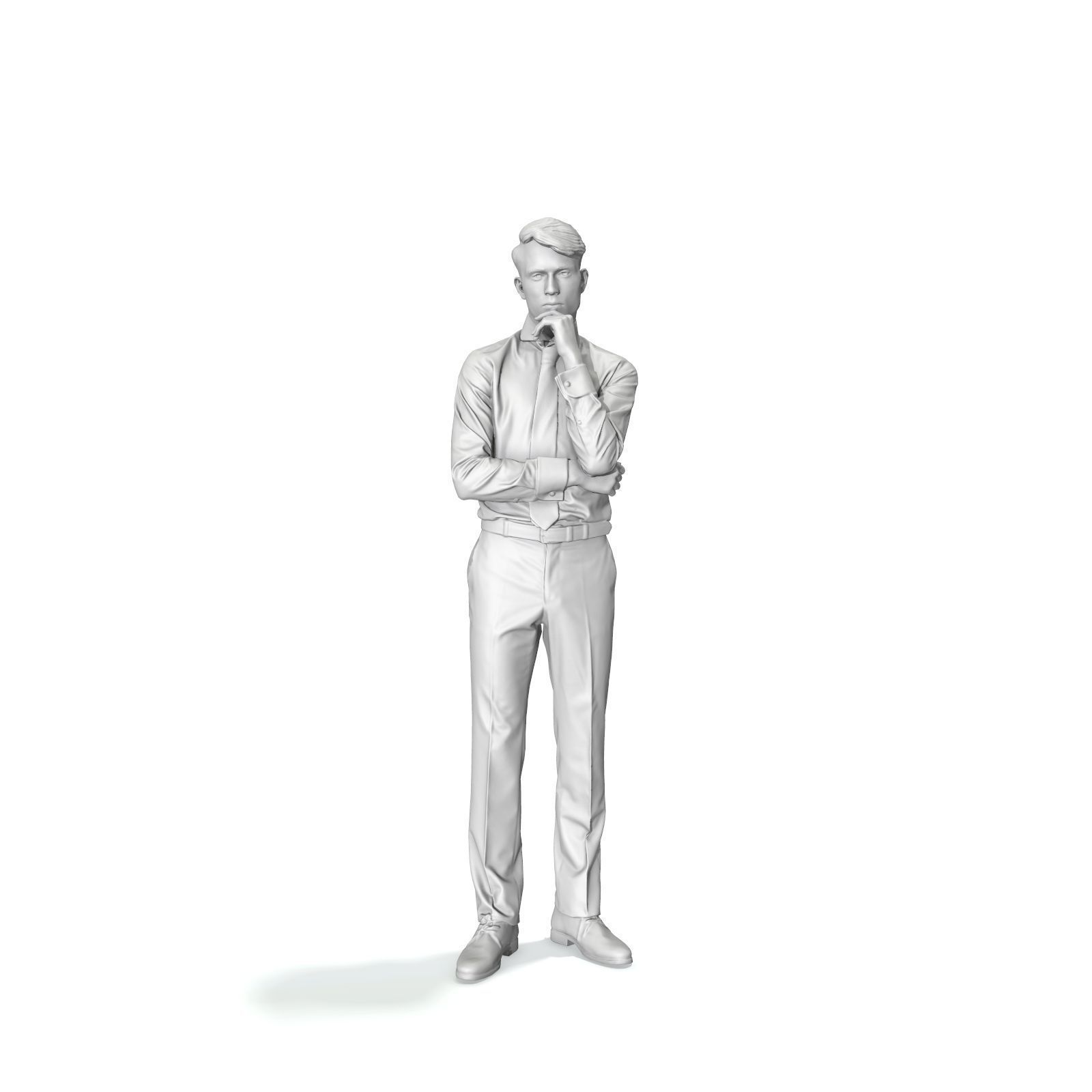 Business Man Standing Thinking EMan0312-HD2-O04P01-S 3D model_46