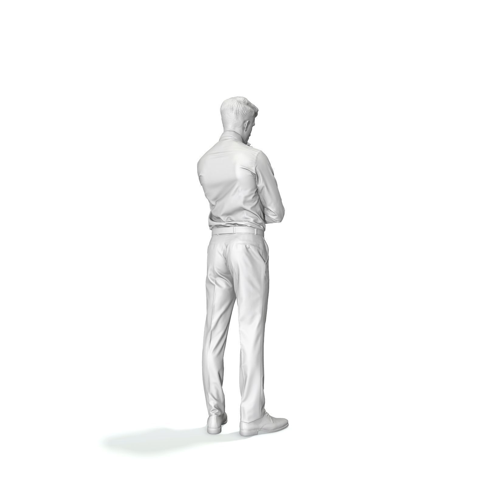 Business Man Standing Thinking EMan0312-HD2-O04P01-S 3D model_6