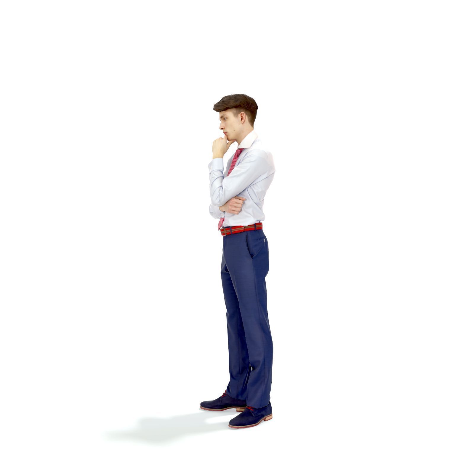 Business Man Standing Thinking EMan0312-HD2-O04P01-S 3D model_25