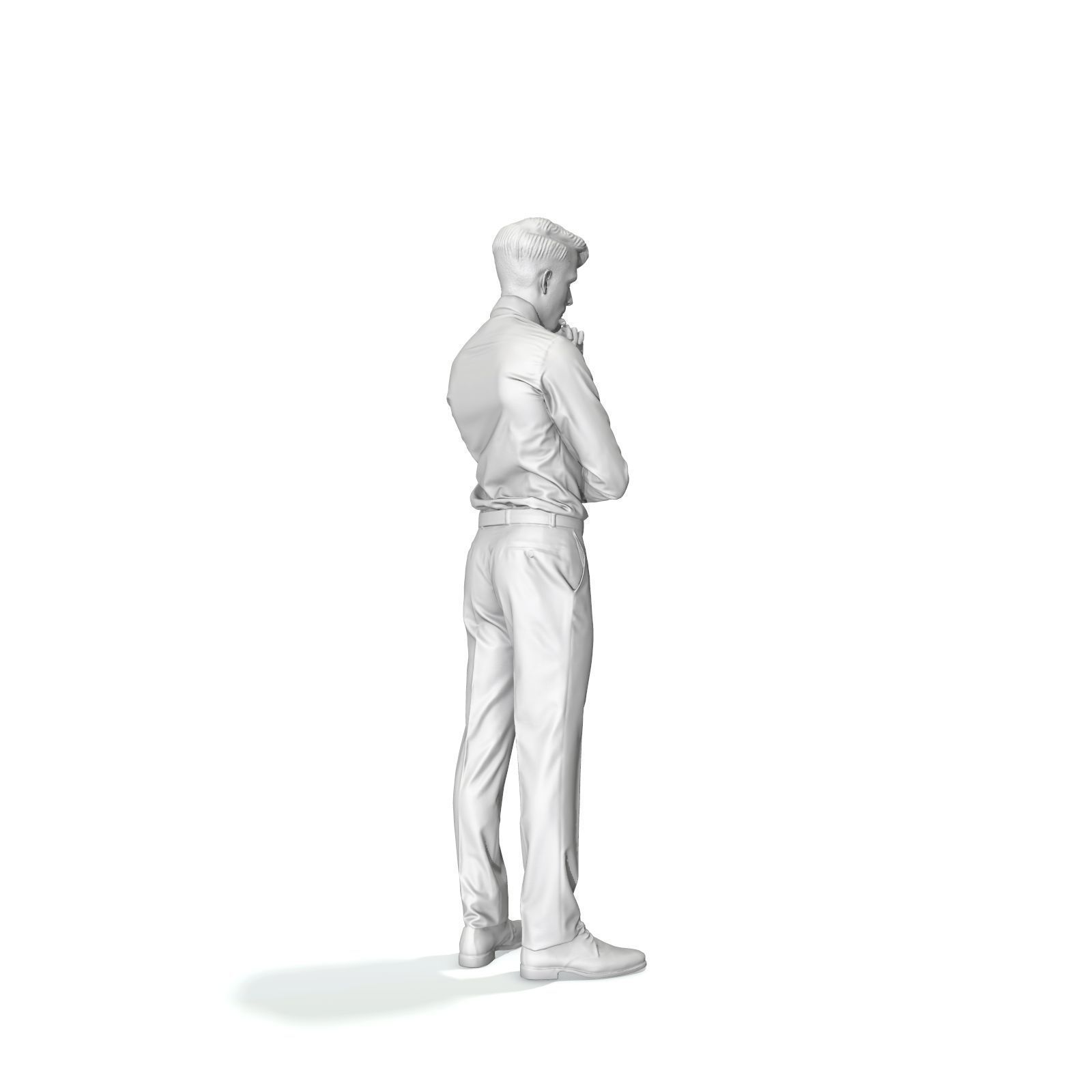 Business Man Standing Thinking EMan0312-HD2-O04P01-S 3D model_21