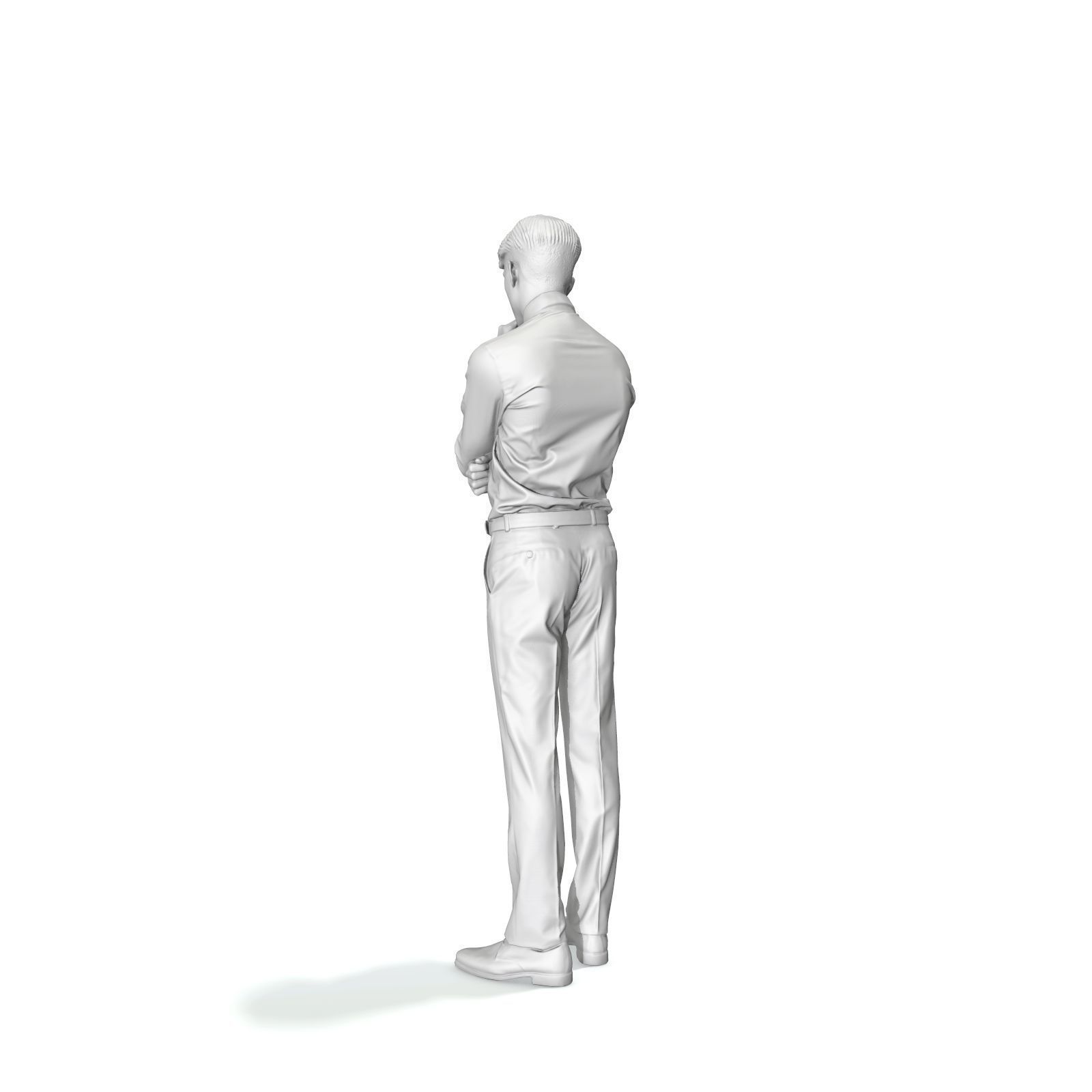 Business Man Standing Thinking EMan0312-HD2-O04P01-S 3D model_9