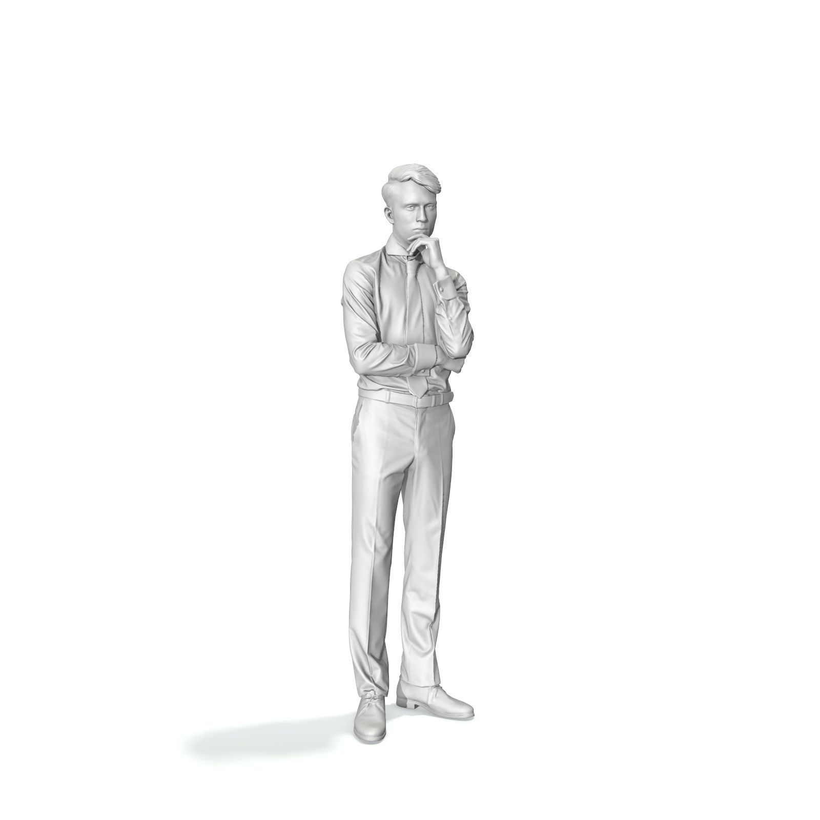 Business Man Standing Thinking EMan0312-HD2-O04P01-S 3D model_64