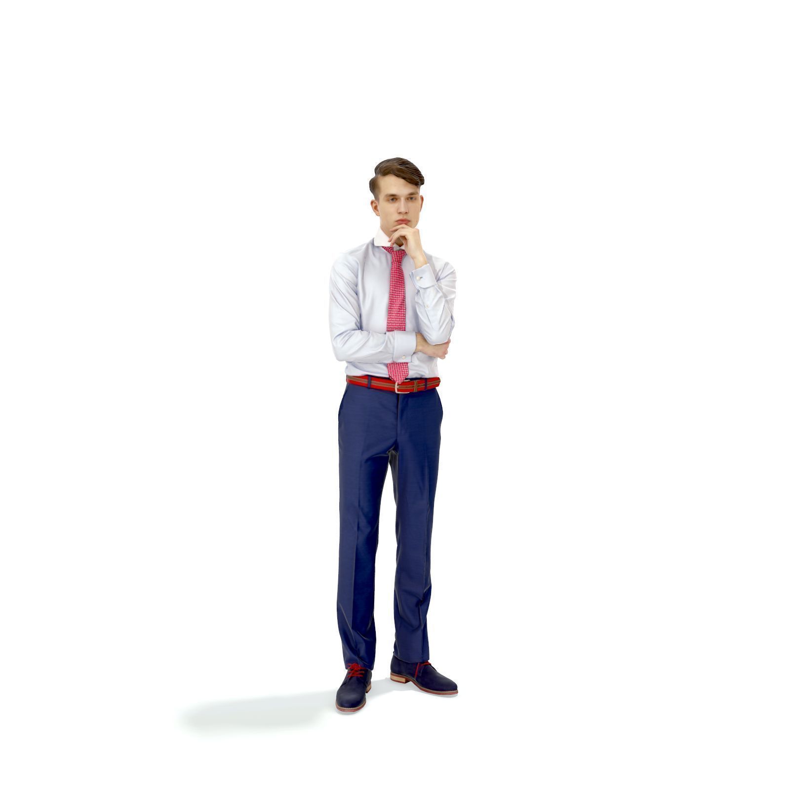 Business Man Standing Thinking EMan0312-HD2-O04P01-S 3D model_72