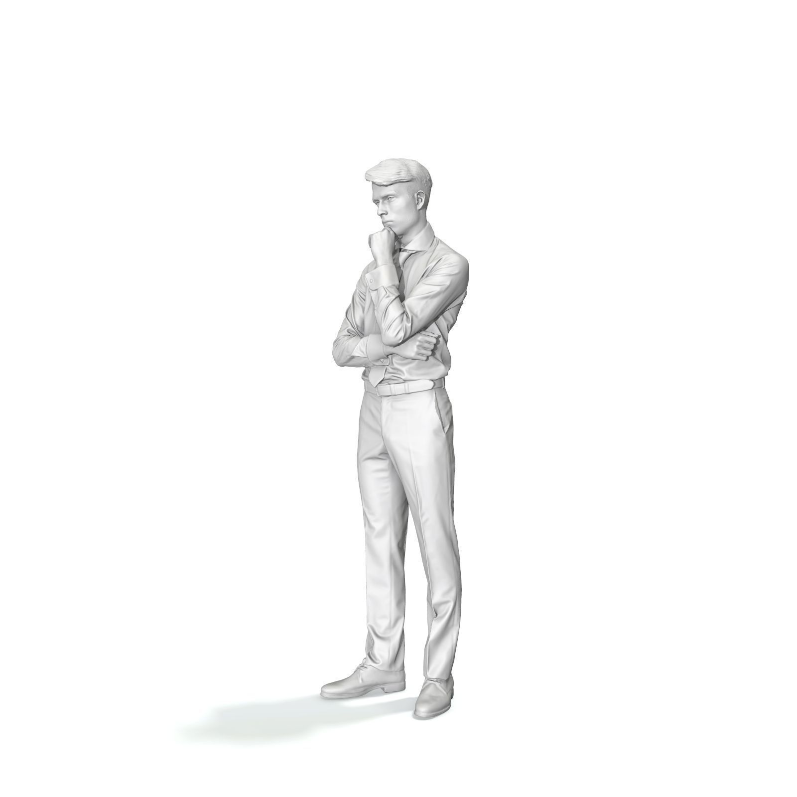 Business Man Standing Thinking EMan0312-HD2-O04P01-S 3D model_62