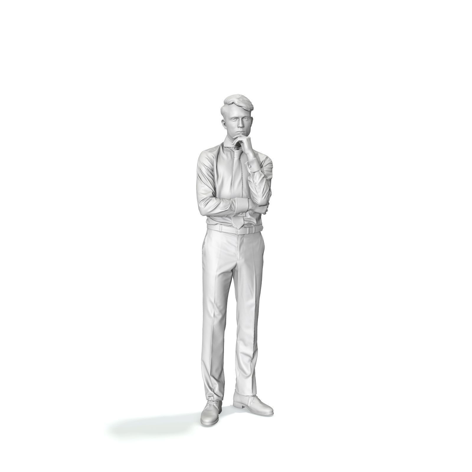 Business Man Standing Thinking EMan0312-HD2-O04P01-S 3D model_51