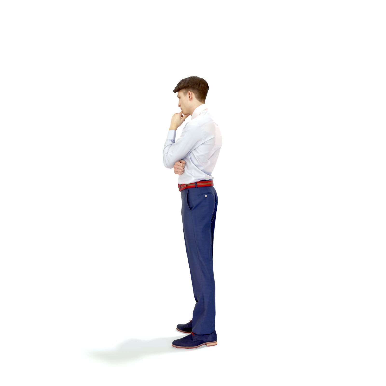 Business Man Standing Thinking EMan0312-HD2-O04P01-S 3D model_10
