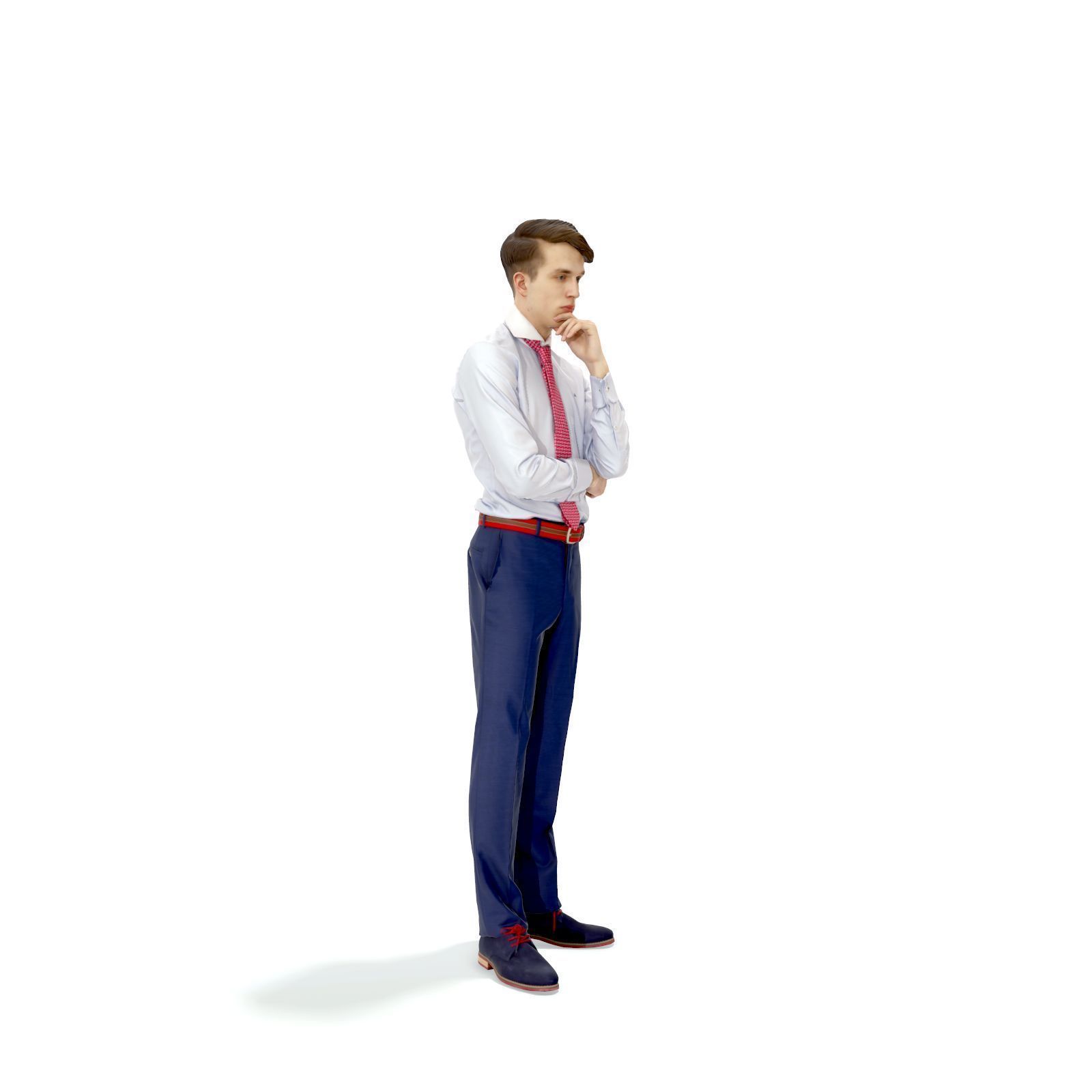 Business Man Standing Thinking EMan0312-HD2-O04P01-S 3D model_19
