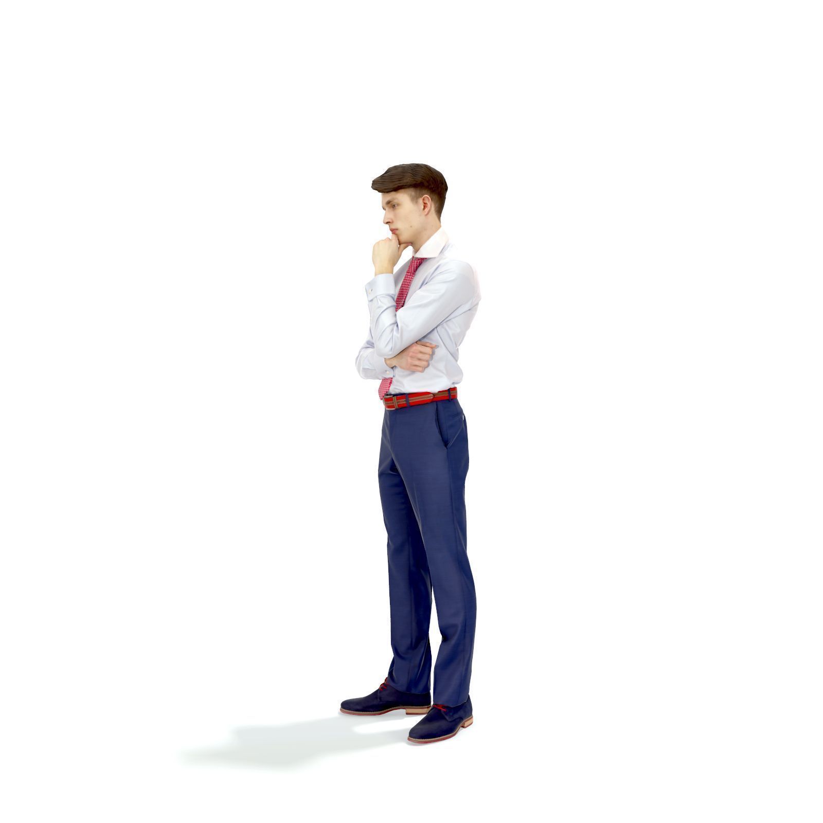 Business Man Standing Thinking EMan0312-HD2-O04P01-S 3D model_74