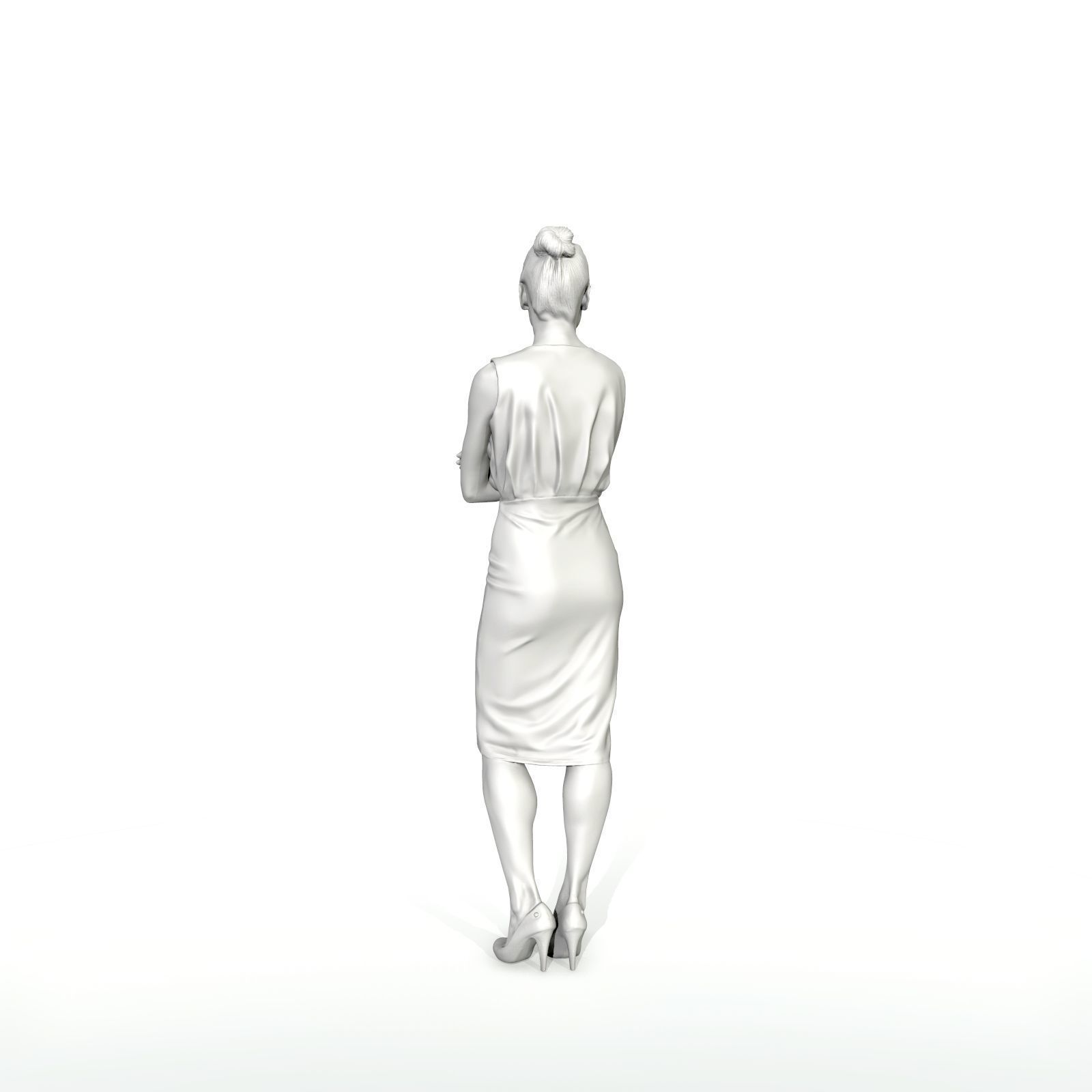 Smiling Business Woman with Long Skirt BWom0315-HD2-O01P01-S 3D model_54