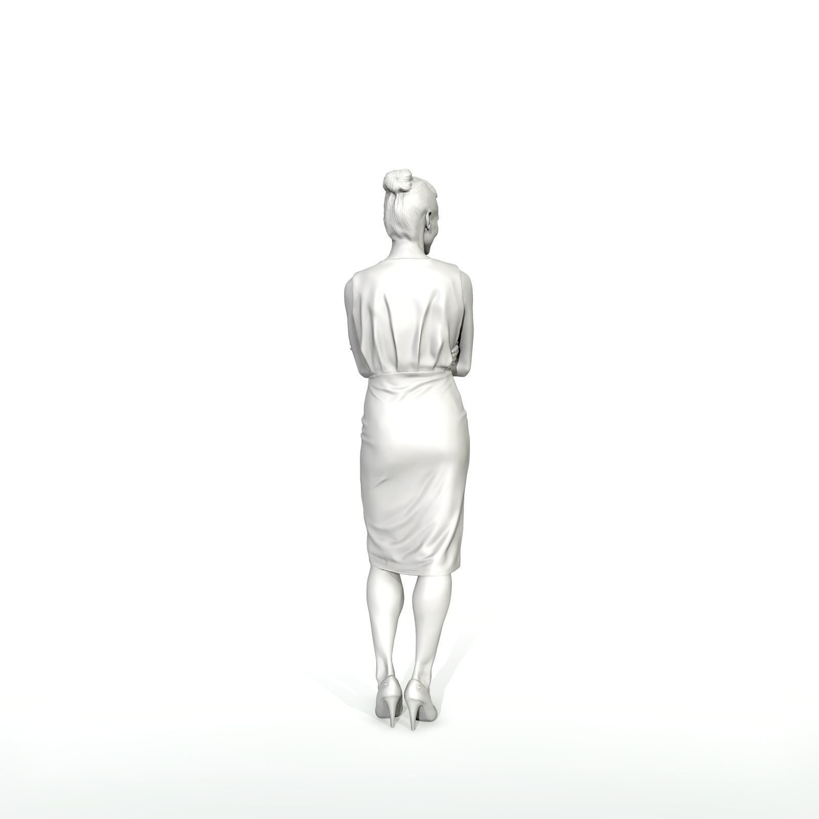 Smiling Business Woman with Long Skirt BWom0315-HD2-O01P01-S 3D model_33