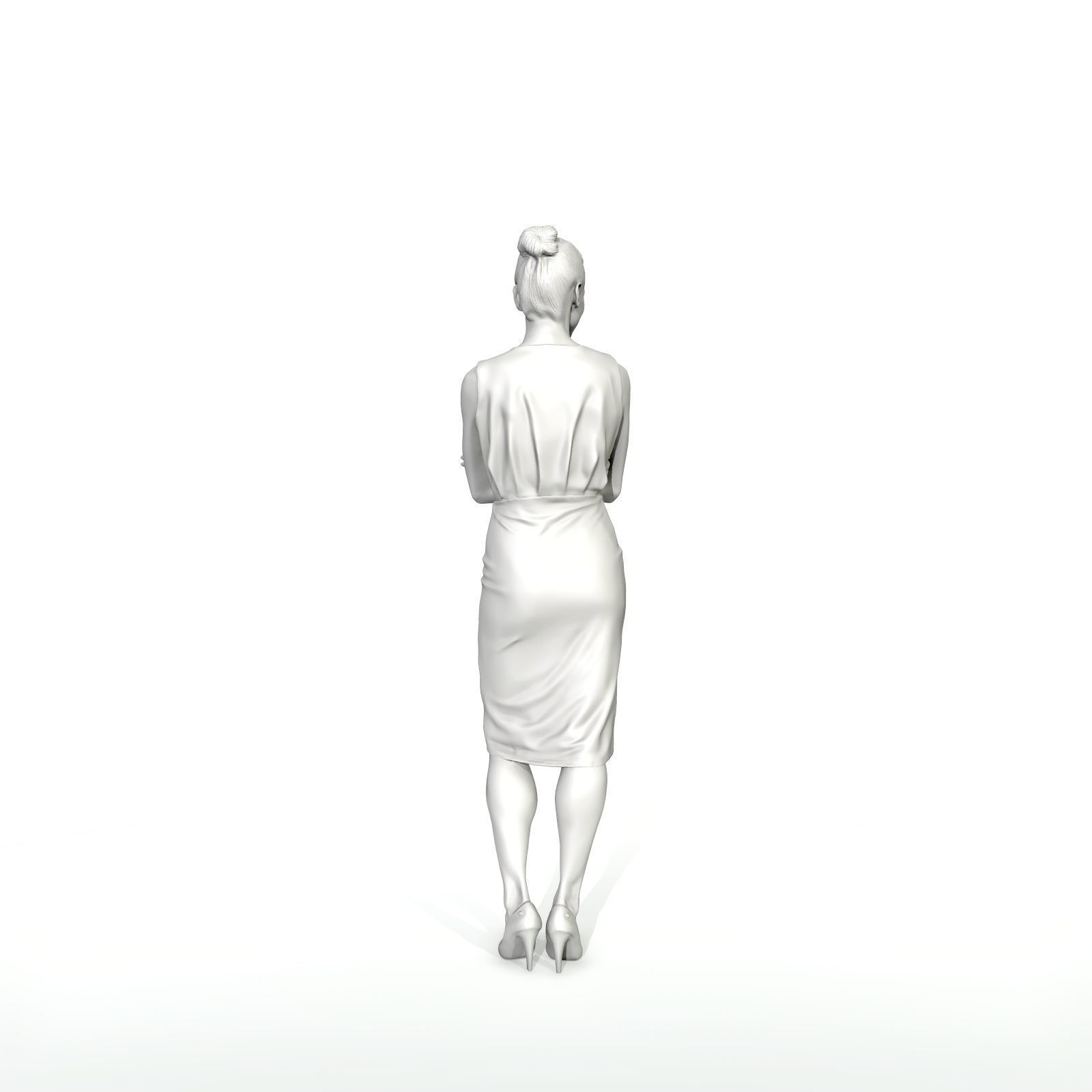 Smiling Business Woman with Long Skirt BWom0315-HD2-O01P01-S 3D model_39