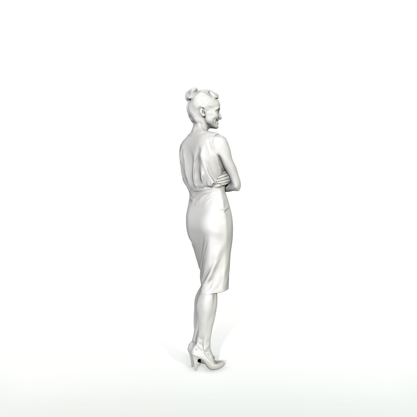 Smiling Business Woman with Long Skirt BWom0315-HD2-O01P01-S 3D model_65