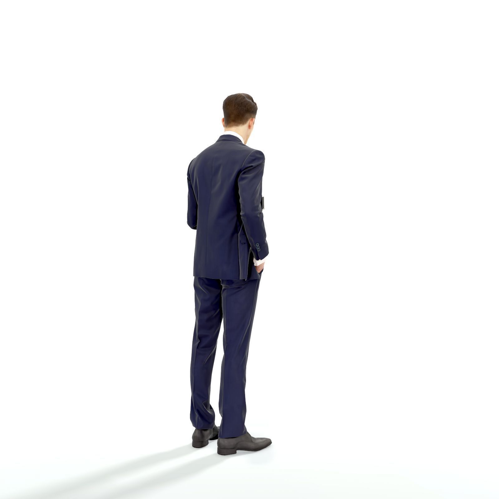 Standing Business Man Reading Tablet BMan0312-HD2-O02P01-S 3D model_21