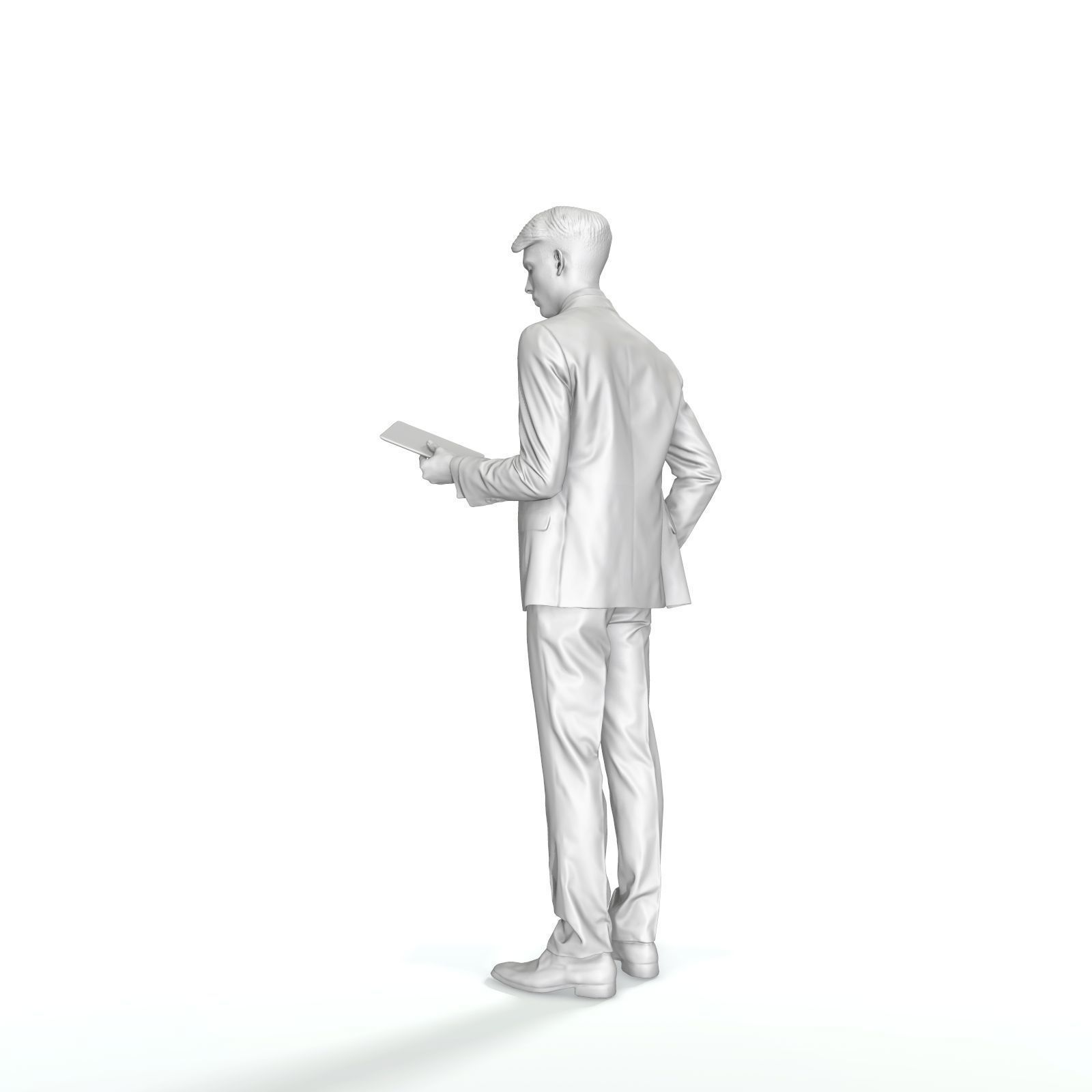 Standing Business Man Reading Tablet BMan0312-HD2-O02P01-S 3D model_26