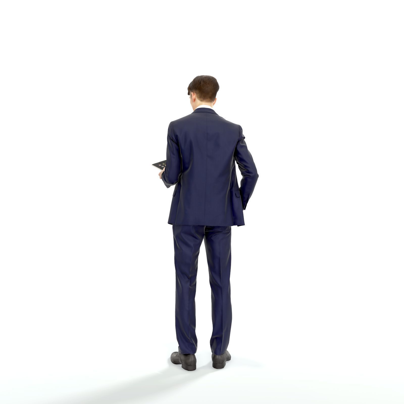Standing Business Man Reading Tablet BMan0312-HD2-O02P01-S 3D model_36