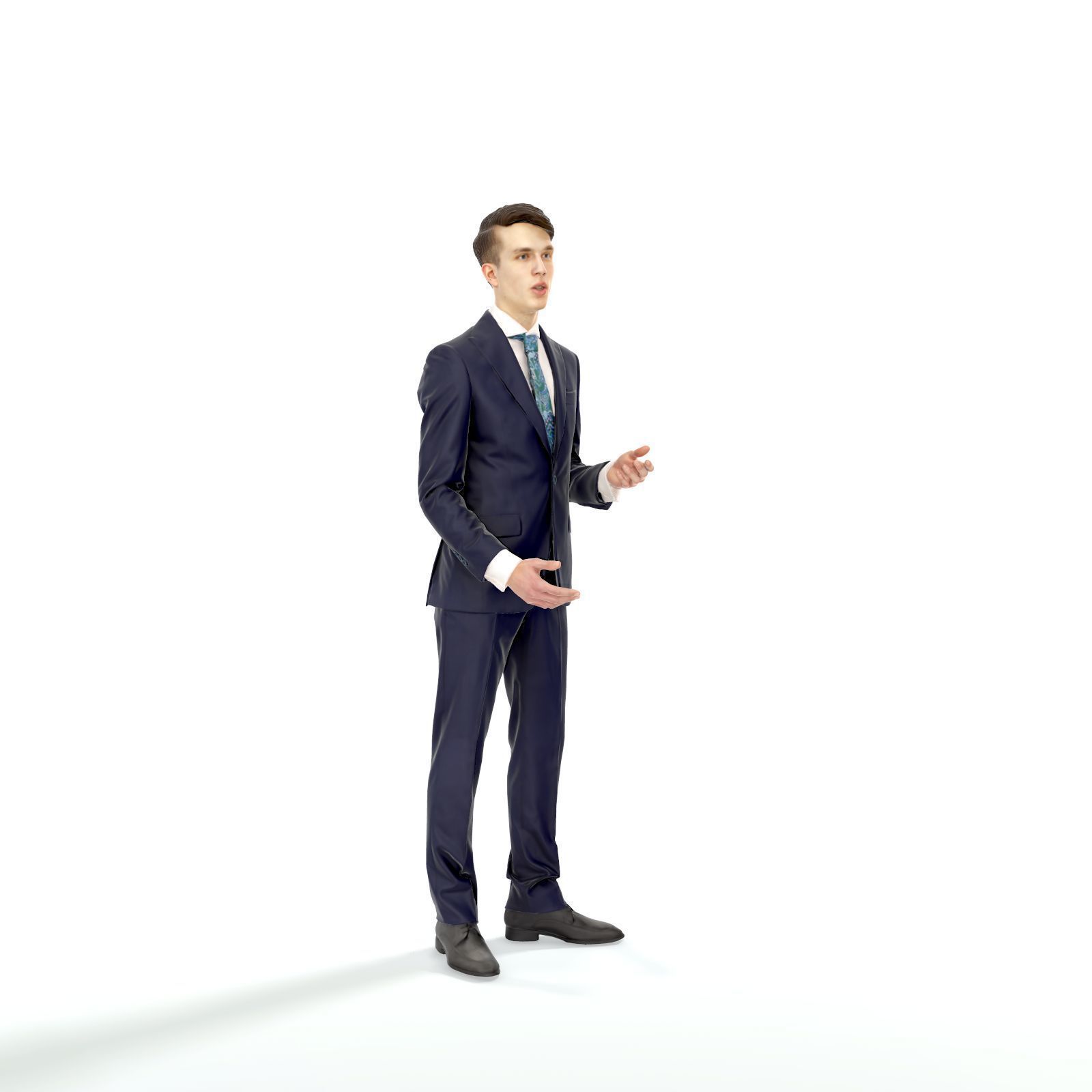 Talking Business Man with Black Suit BMan0312-HD2-O01P01-S 3D model_49