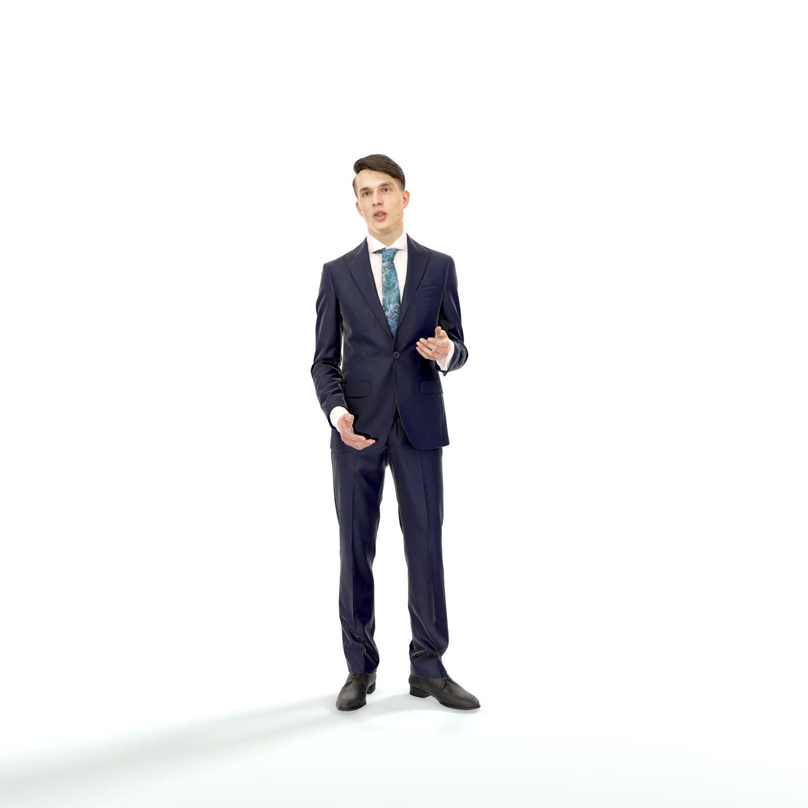 Talking Business Man with Black Suit BMan0312-HD2-O01P01-S 3D model_18