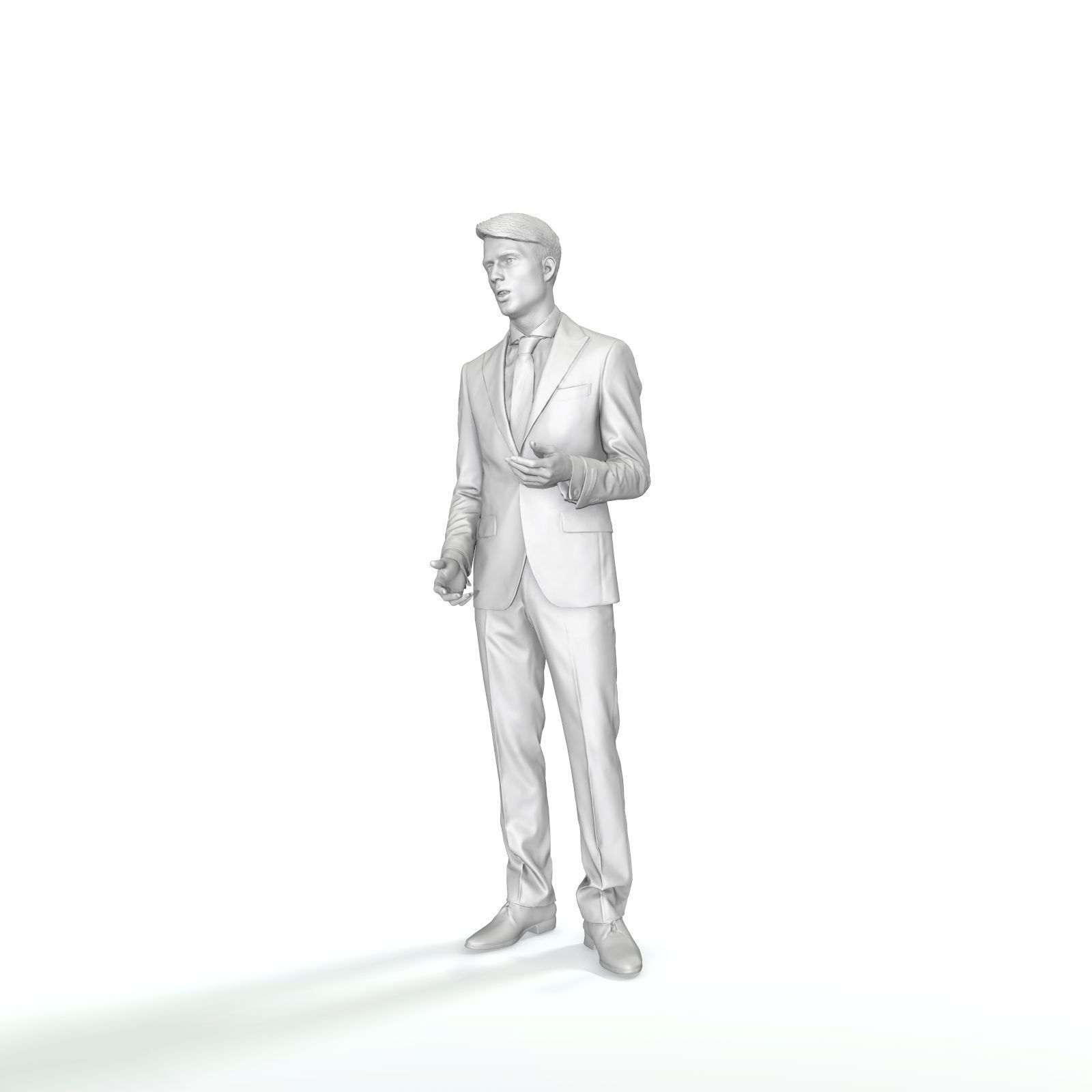 Talking Business Man with Black Suit BMan0312-HD2-O01P01-S 3D model_11