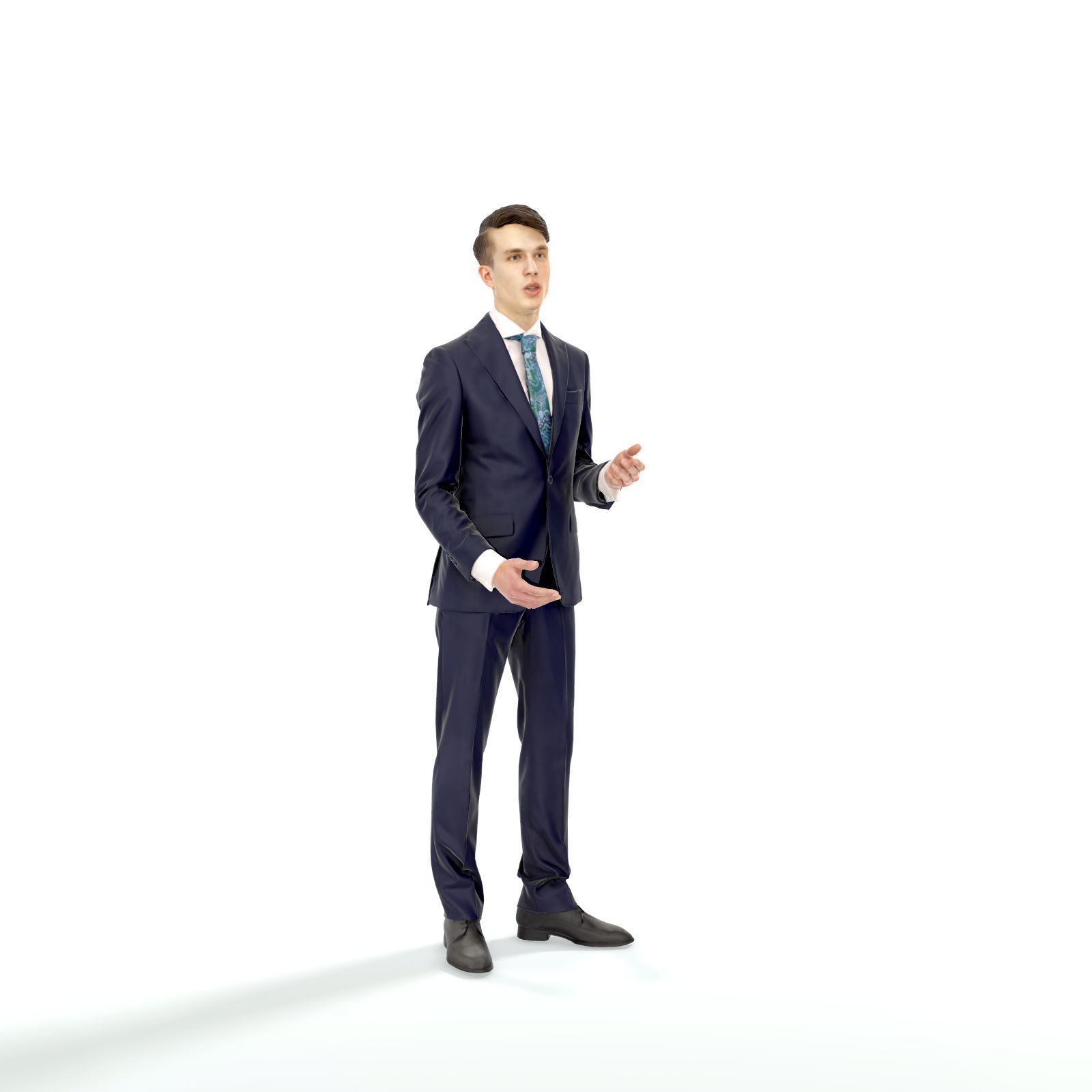 Talking Business Man with Black Suit BMan0312-HD2-O01P01-S 3D model_66