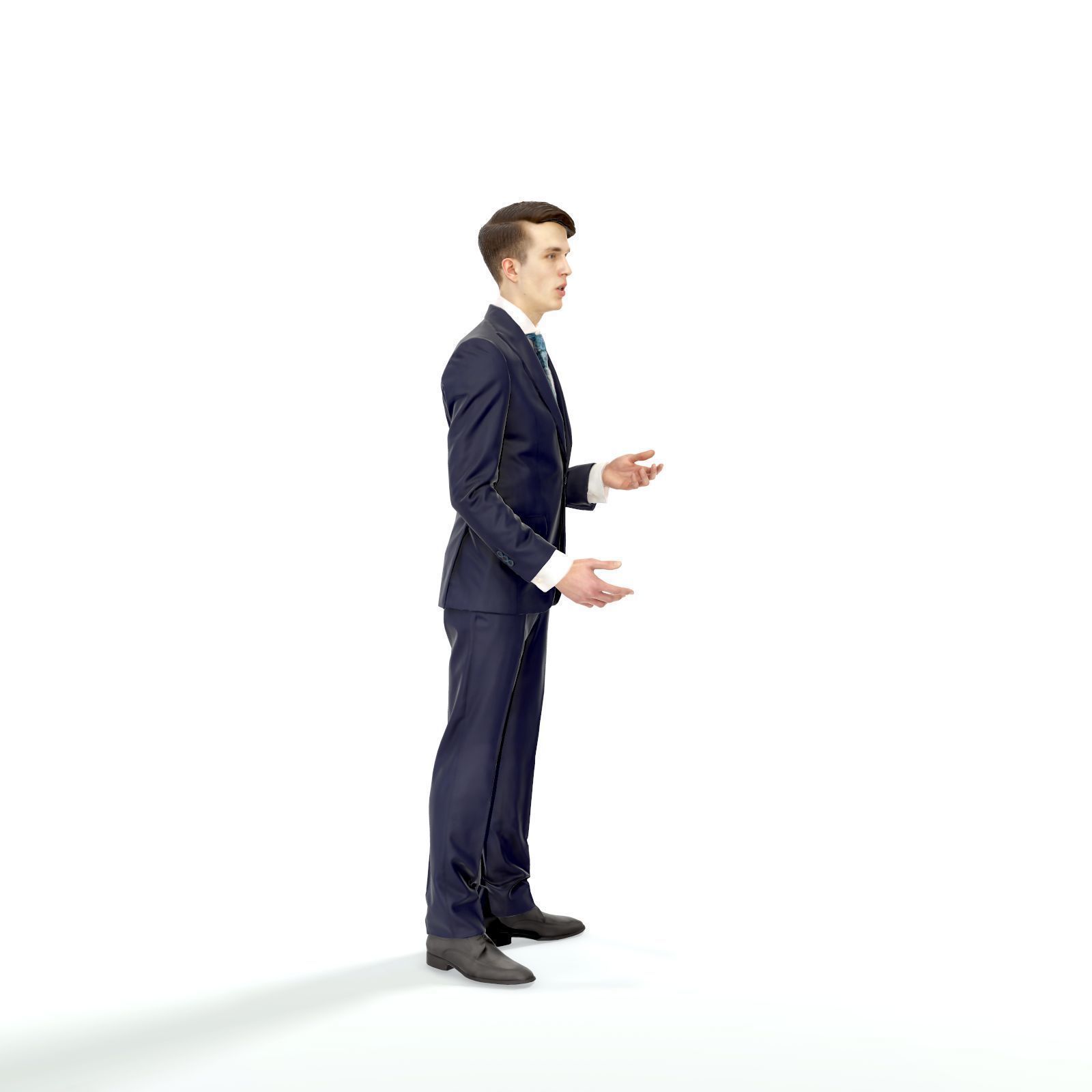 Talking Business Man with Black Suit BMan0312-HD2-O01P01-S 3D model_29