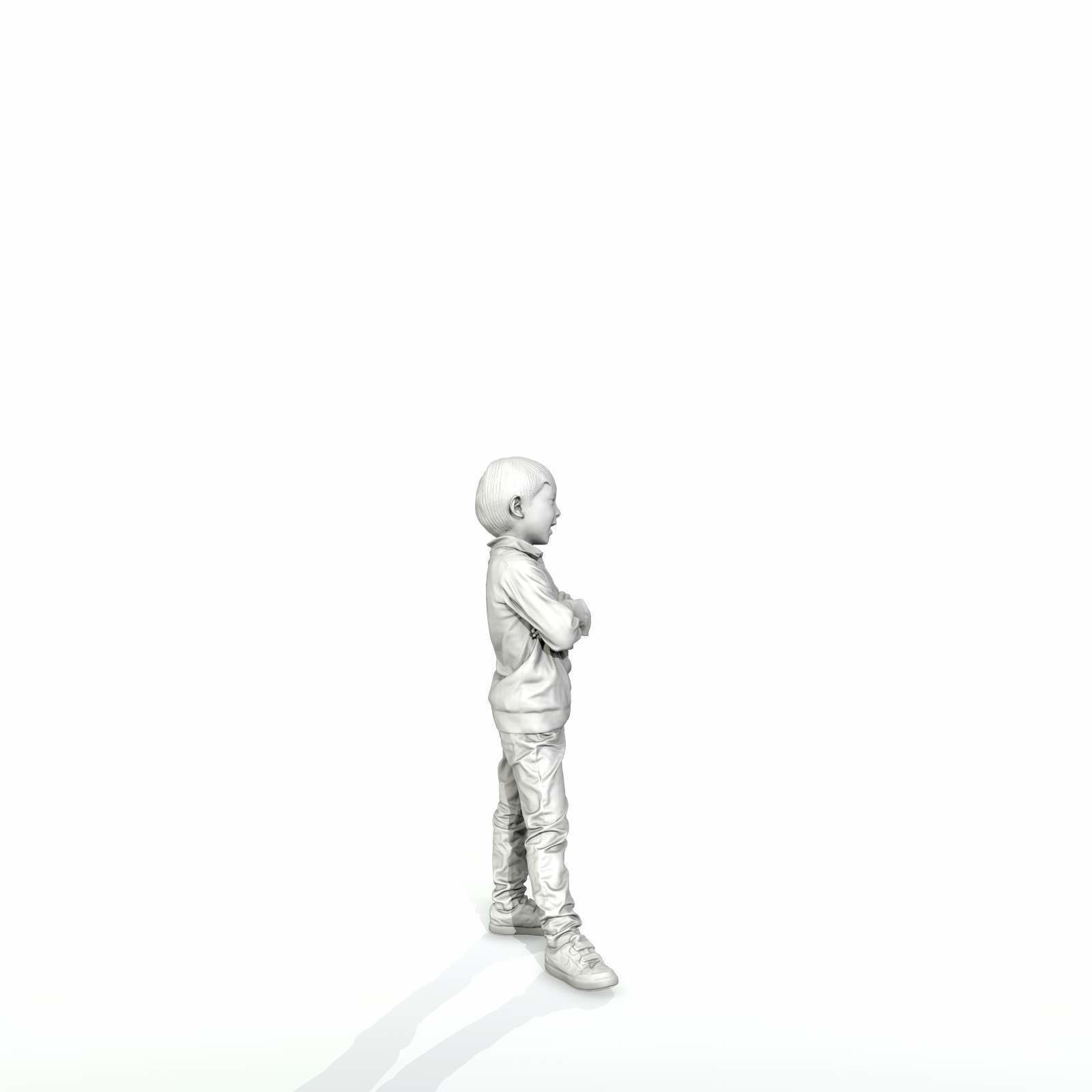 Standing Smiling Boy with Striped Sweater CBoy0300-HD2-O02P01-S 3D model_43