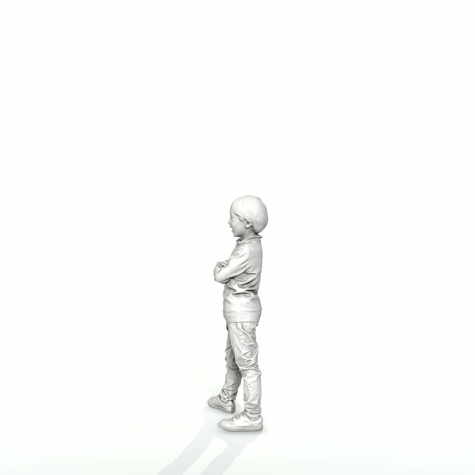 Standing Smiling Boy with Striped Sweater CBoy0300-HD2-O02P01-S 3D model_60