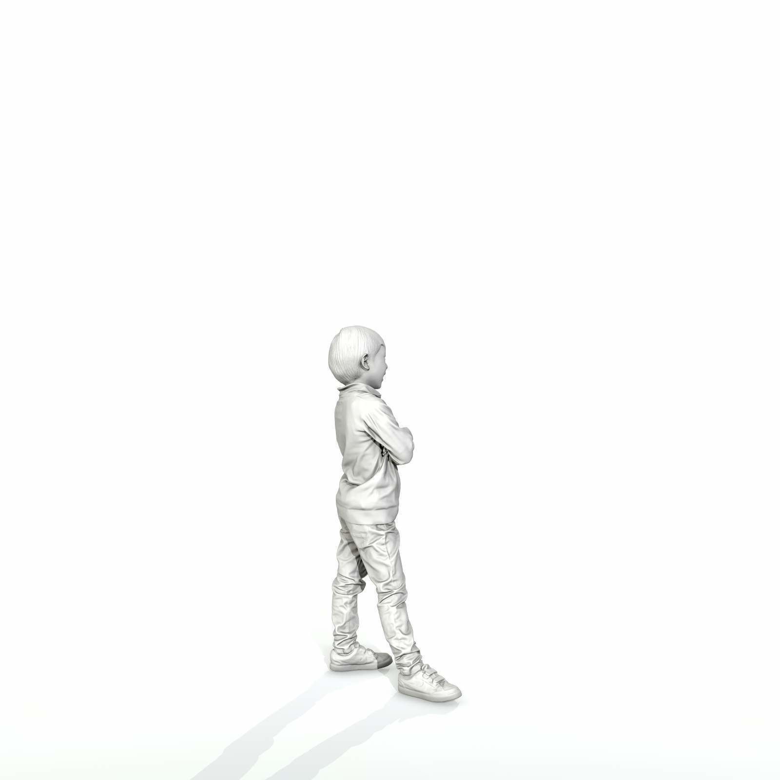 Standing Smiling Boy with Striped Sweater CBoy0300-HD2-O02P01-S 3D model_68