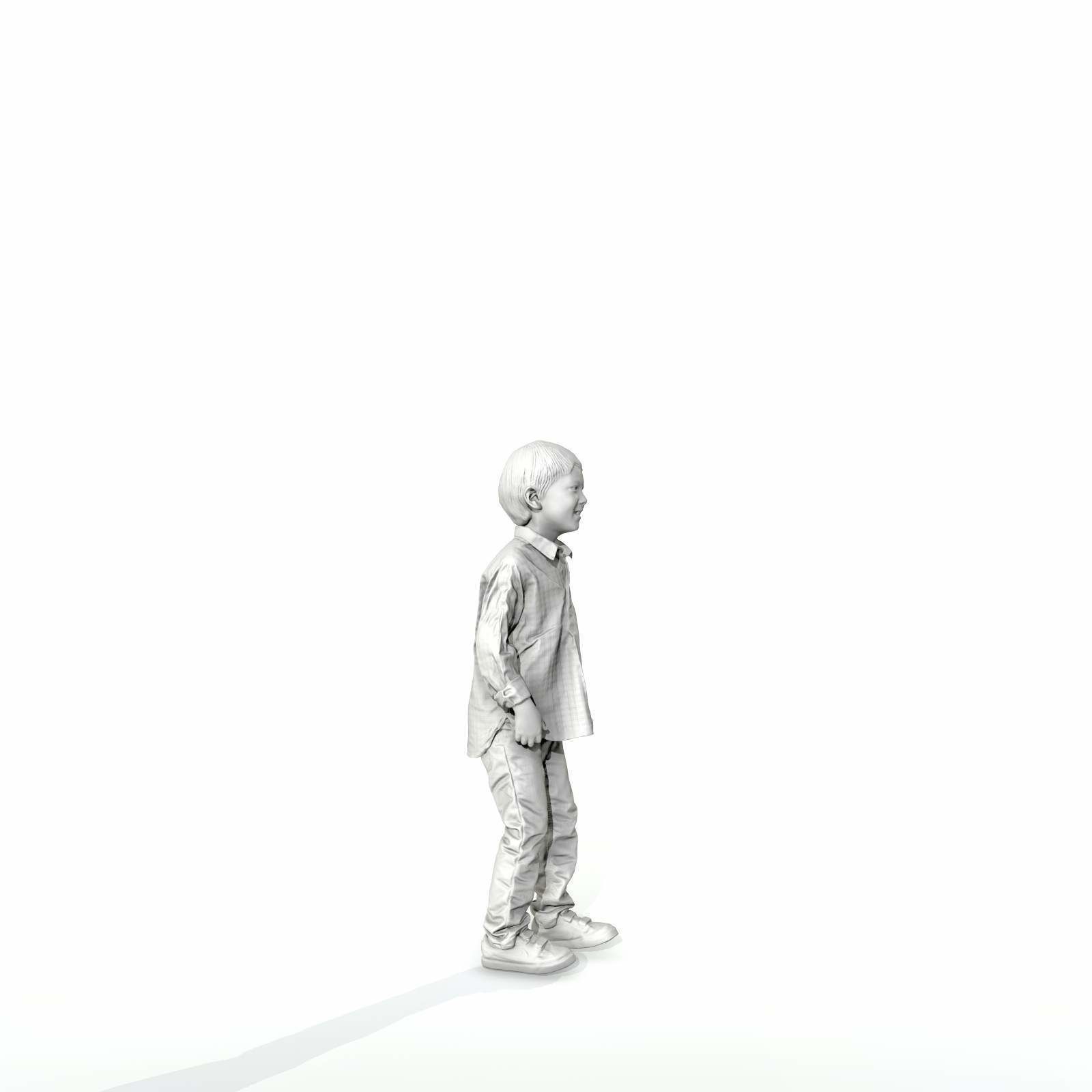 Standing Smiling Boy with Shirt and Jeans CBoy0300-HD2-O01P01-S 3D model_64