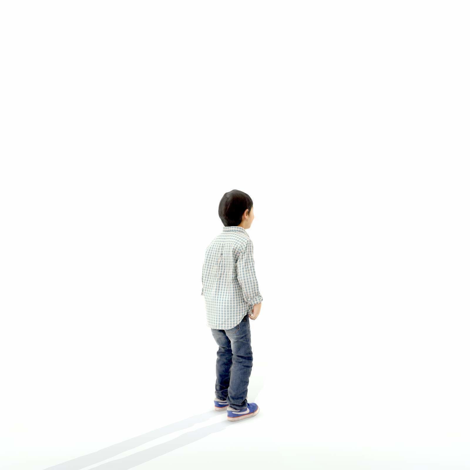 Standing Smiling Boy with Shirt and Jeans CBoy0300-HD2-O01P01-S 3D model_36